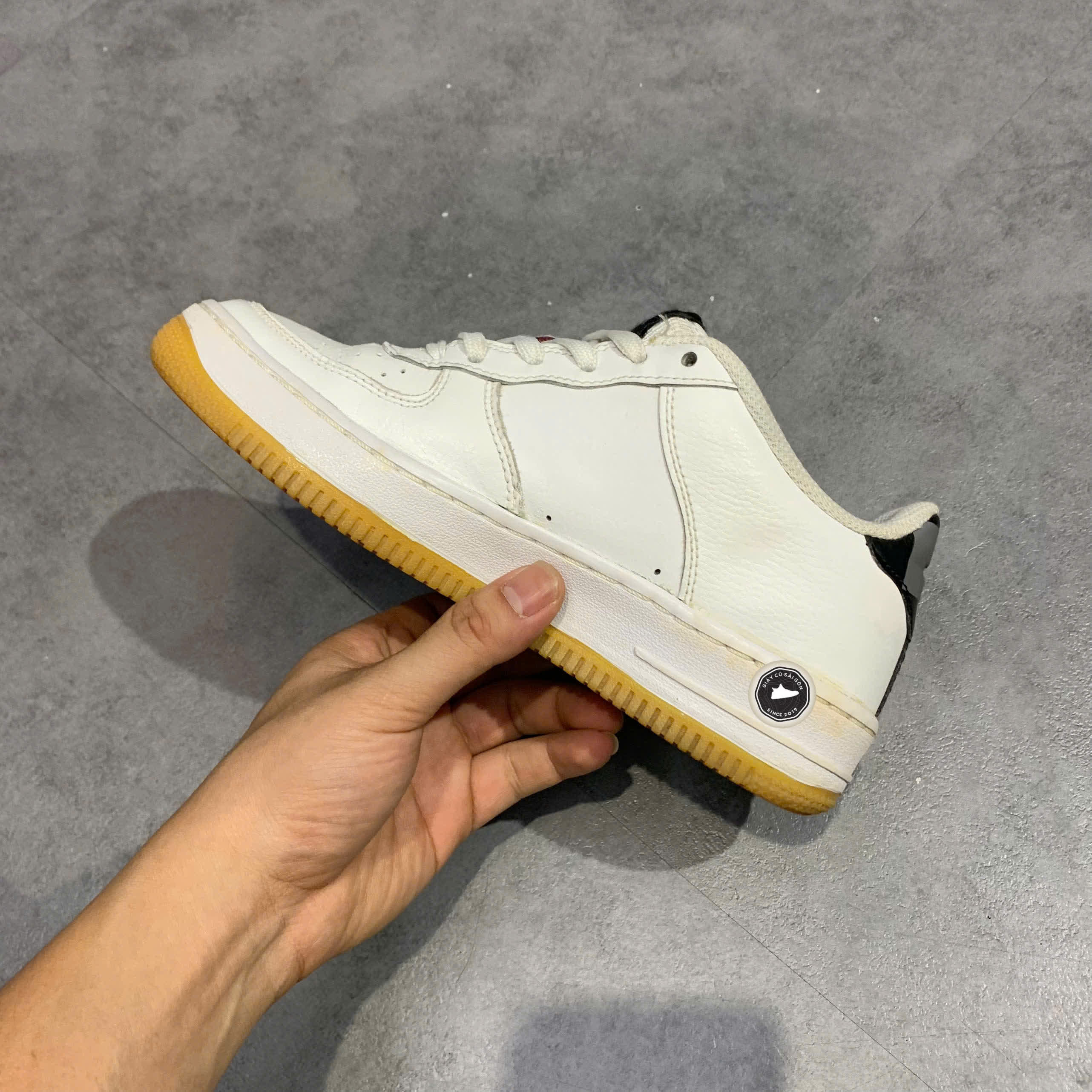 Giày 2hand NBA x Air Force 1 LV8 1 HO20 GS 'White' CT3842-100 SIZE 36.5 PVN17238