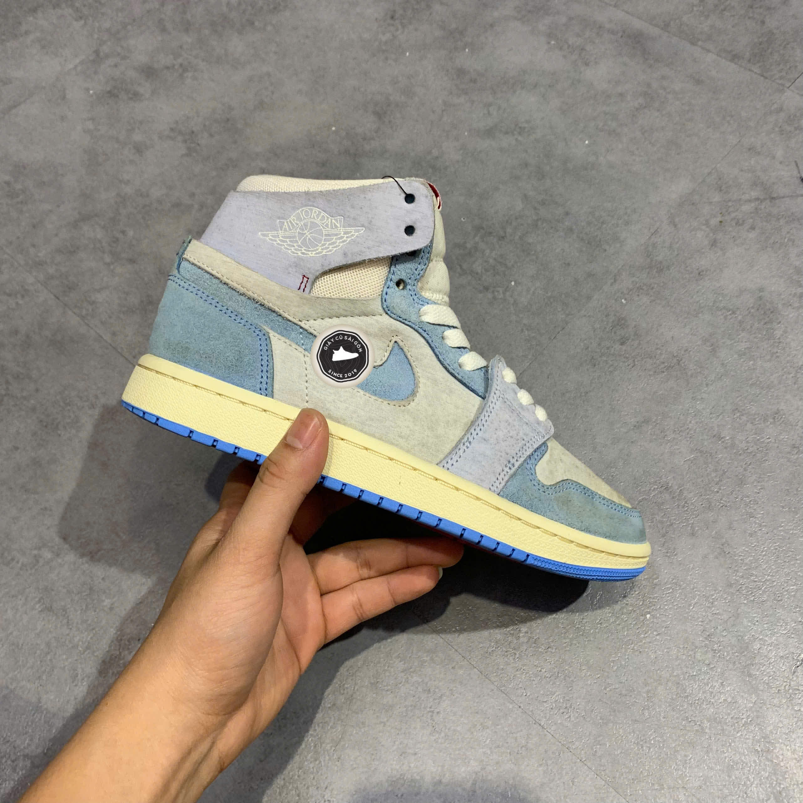 Giày 2hand Air Jordan 1 High Zoom Air CMFT 2 'Blue' DV1305-004  SIZE 36.5 pvn17142