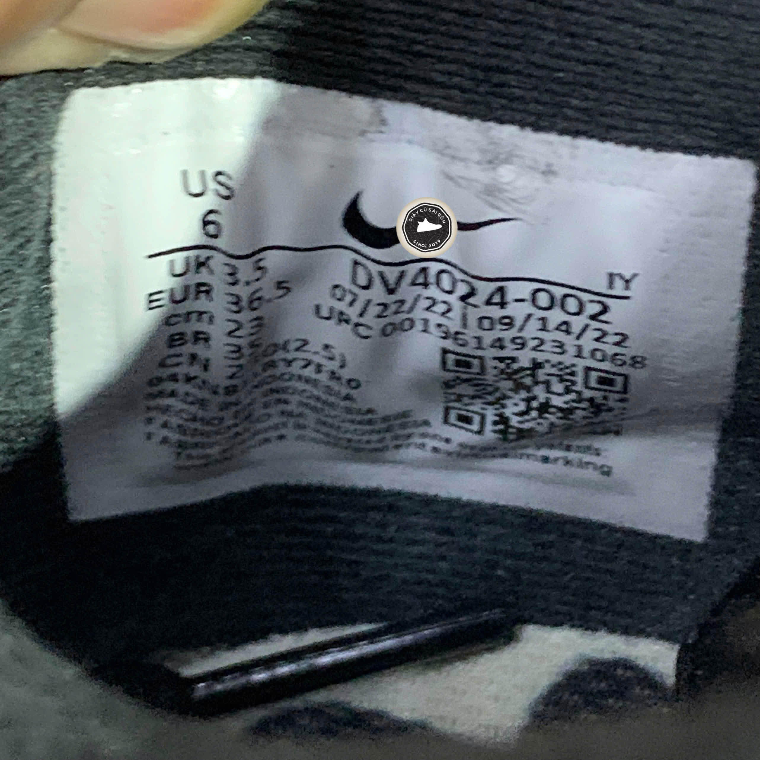 Giày 2hand Dunk Low Disrupt 2 'Panda' DV4024-002 SIZE 36.5 pvn17111