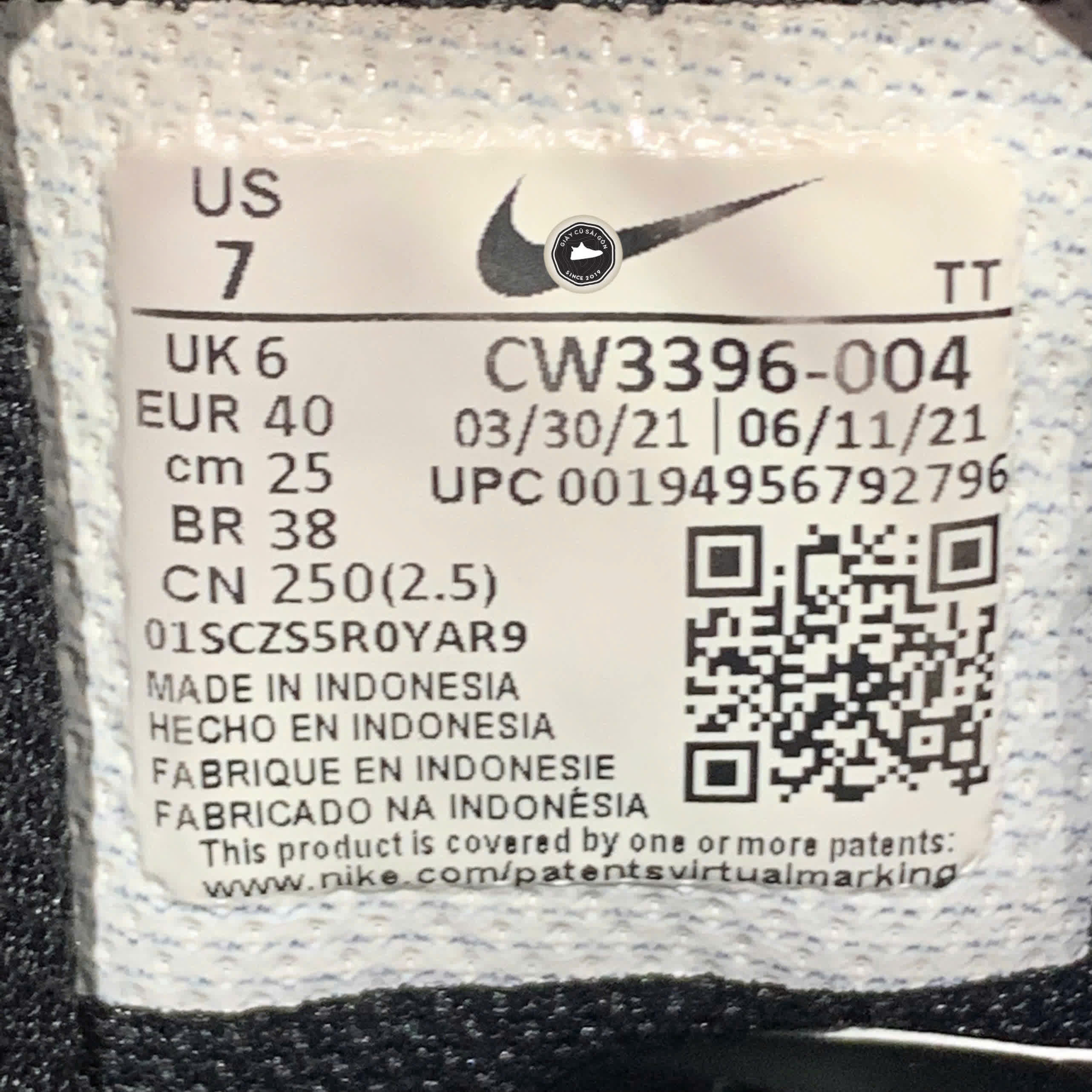 Giày 2hand Alpha Trainer 4 Marathon CW3396-004 SIZE 40 pvn16744