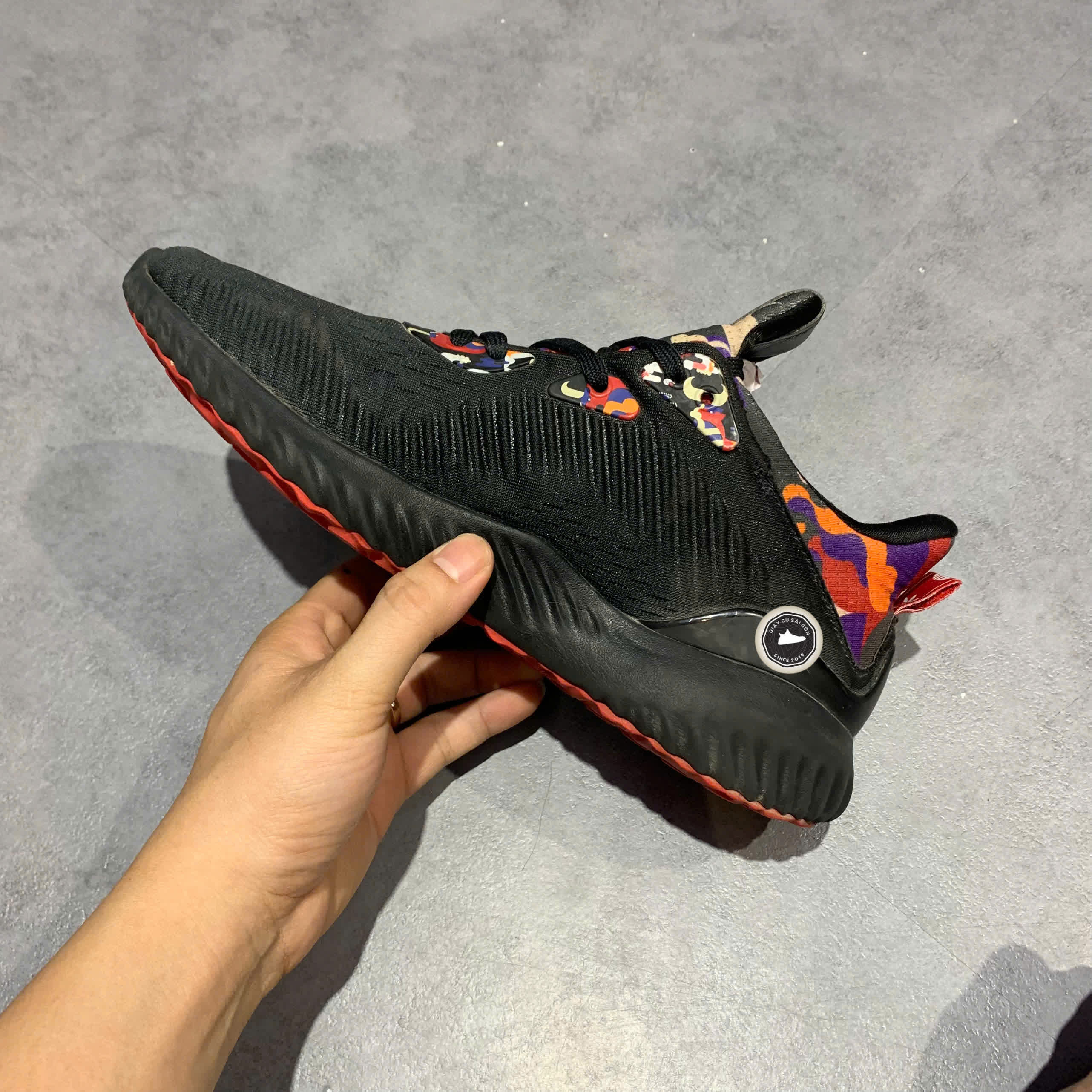 Giày 2hand Alphabounce 1 'Black Scarlet' GZ8991 SIZE 40 pvn16823