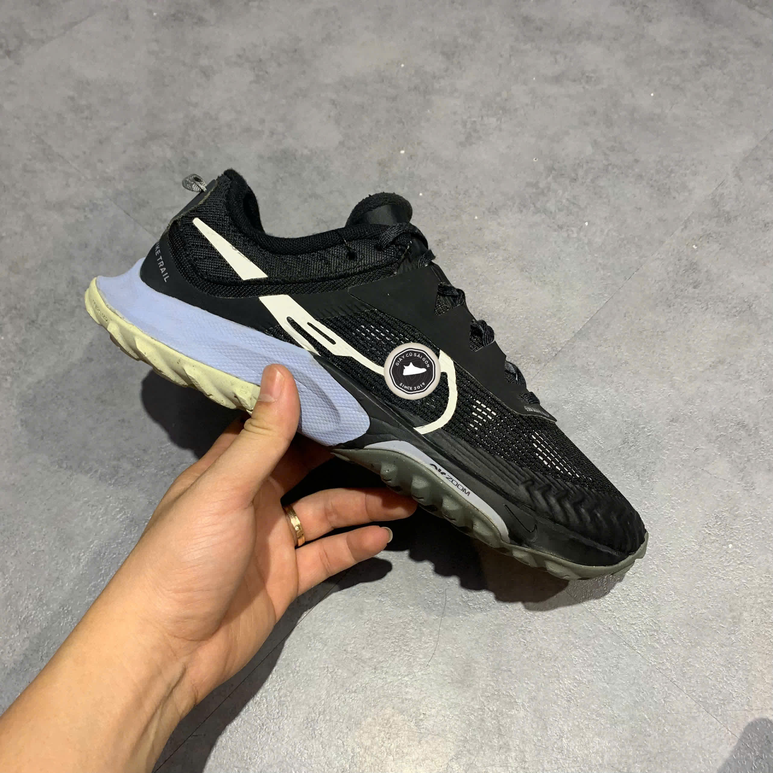 Giày 2hand Terra Kiger 8 Black Anthracite DH0649-001 SIZE 40.5 pvn16386