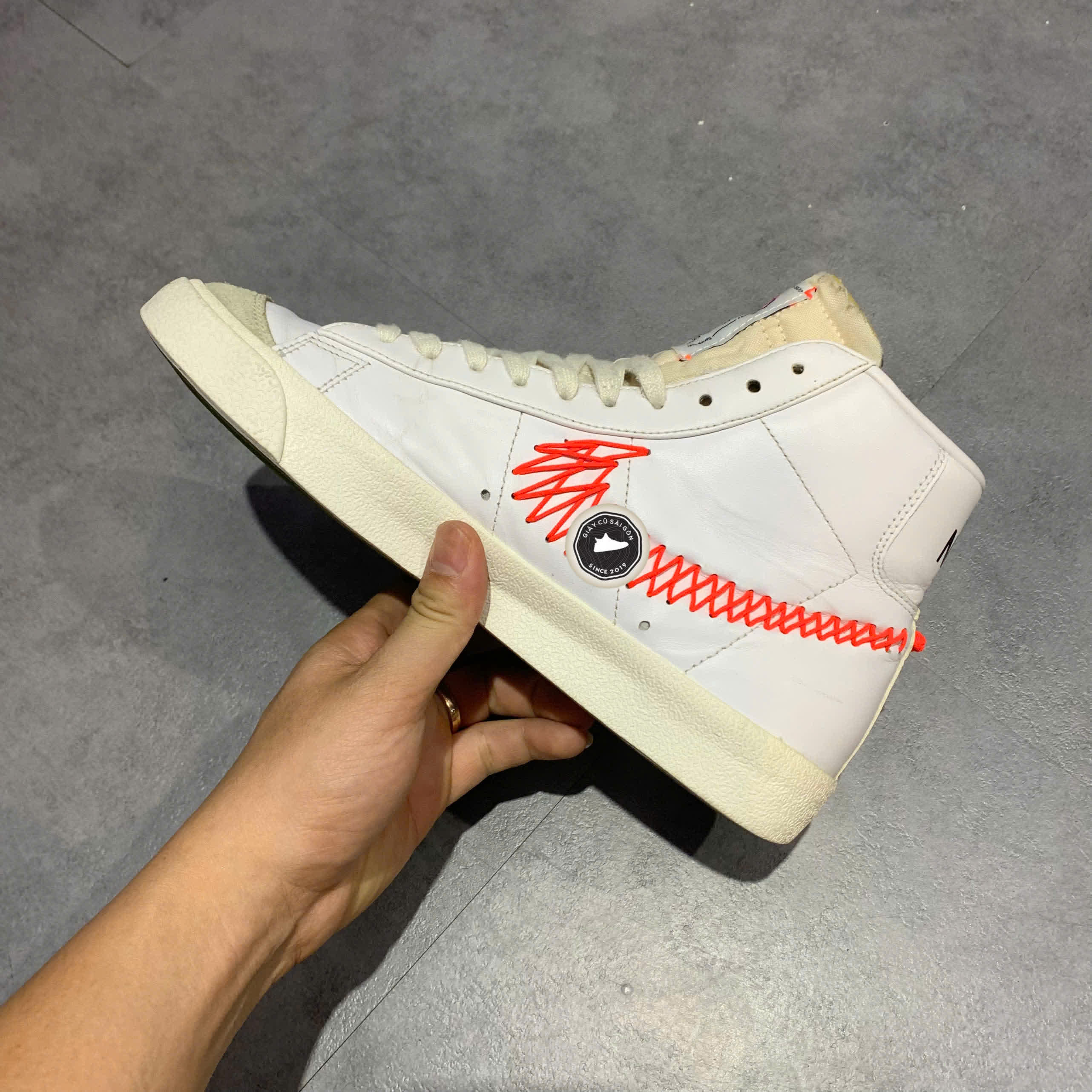 Giày 2hand 77 VINTAGE DOUBLE ZIG ZAG STITCHED SWOOSH DD8489-16 SIZE 40.5 pvn17097