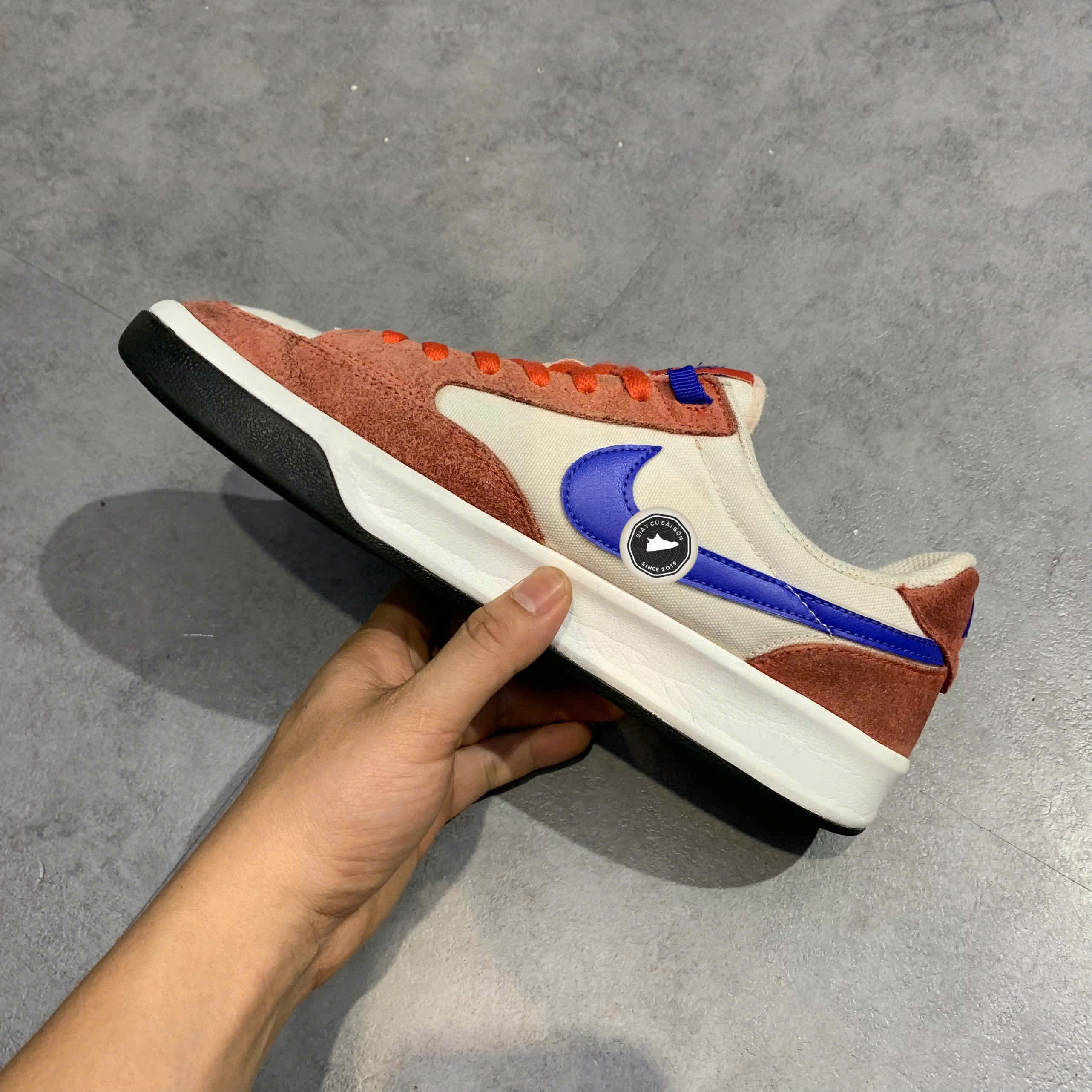 Giày 2hand SB Adversary Premium 'Lobster Red Hyper Royal' CW7456-600 SIZE 41 PVN17024