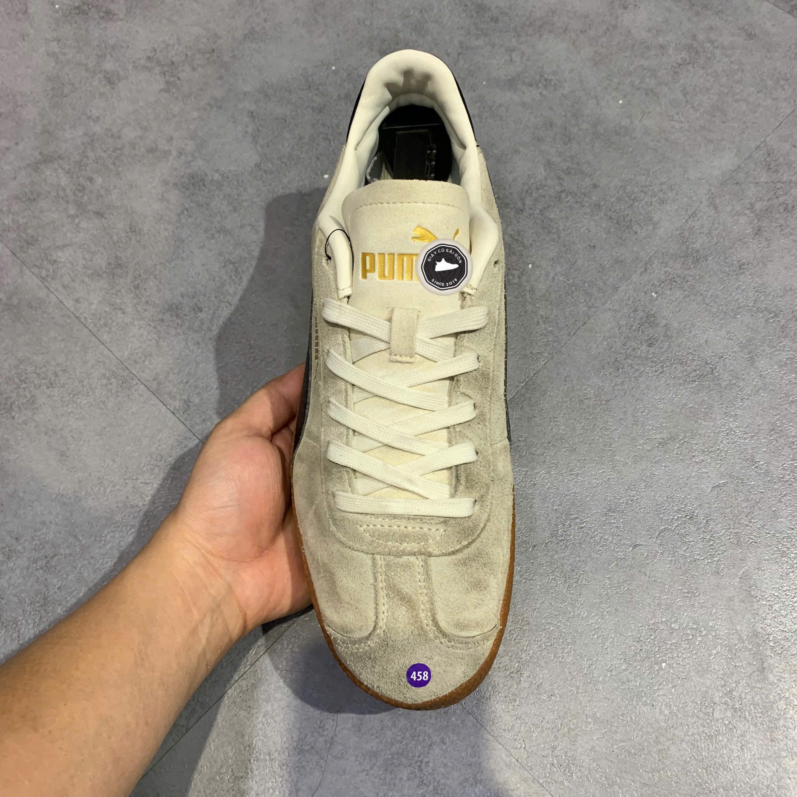 Giày 2hand Marshmallow Gum 381111-08 SIZE 42 pvn16881