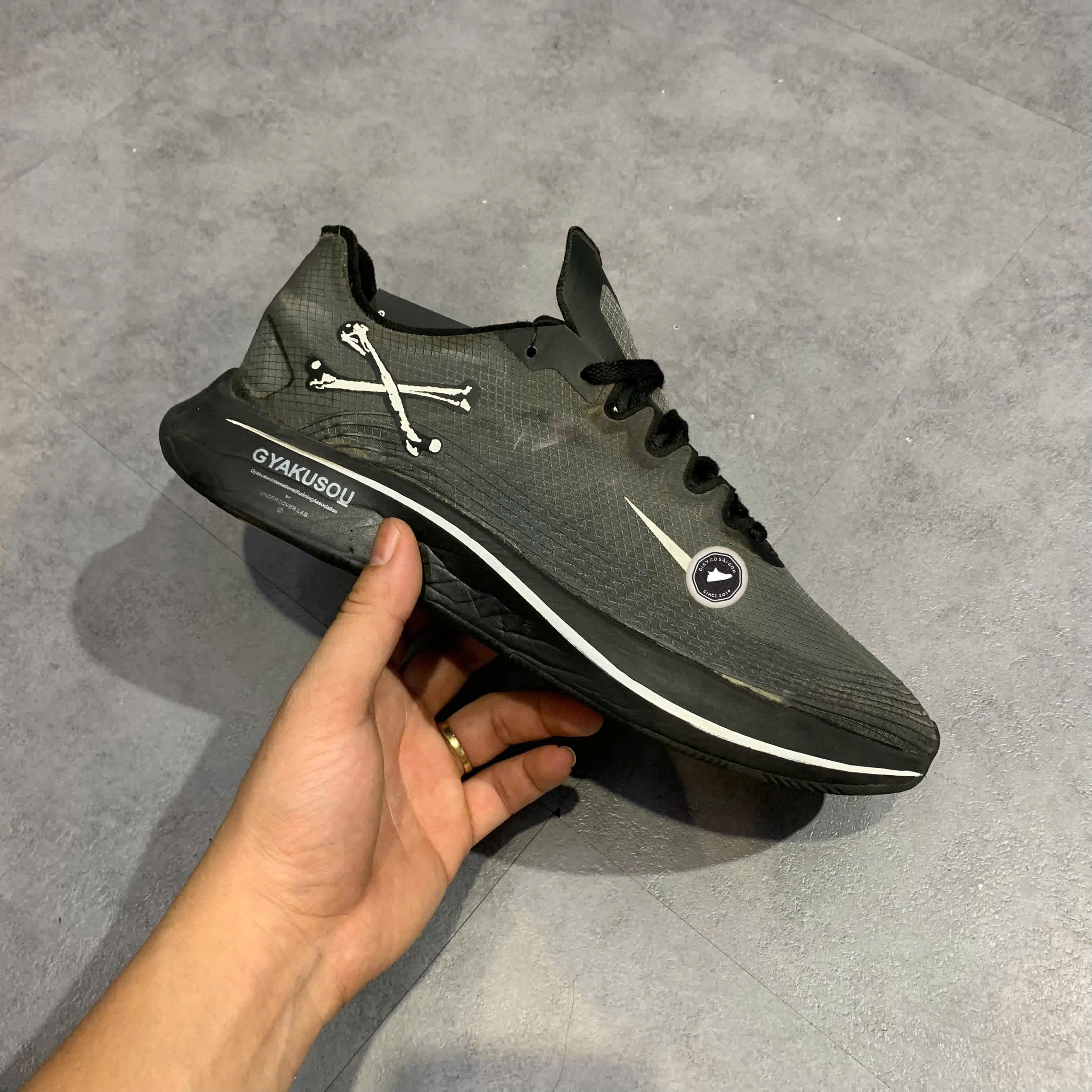 Giày 2hand Zoom Fly SP 'Light Bone' AJ9282 002 SIZE 42 pvn16383