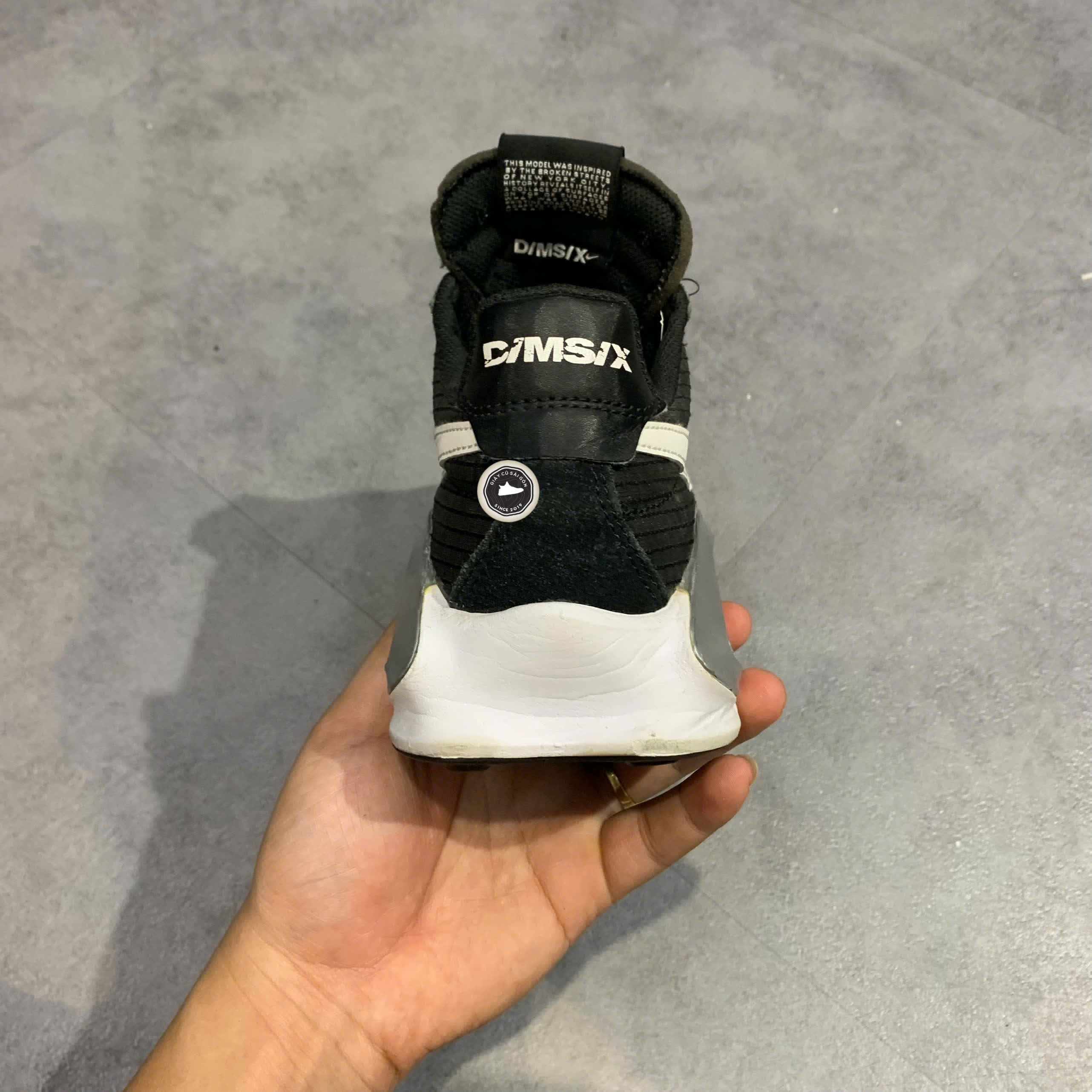 Giày 2hand DMSX Waffle 'Black White' CQ0205-001 SIZE 42 pvn16486