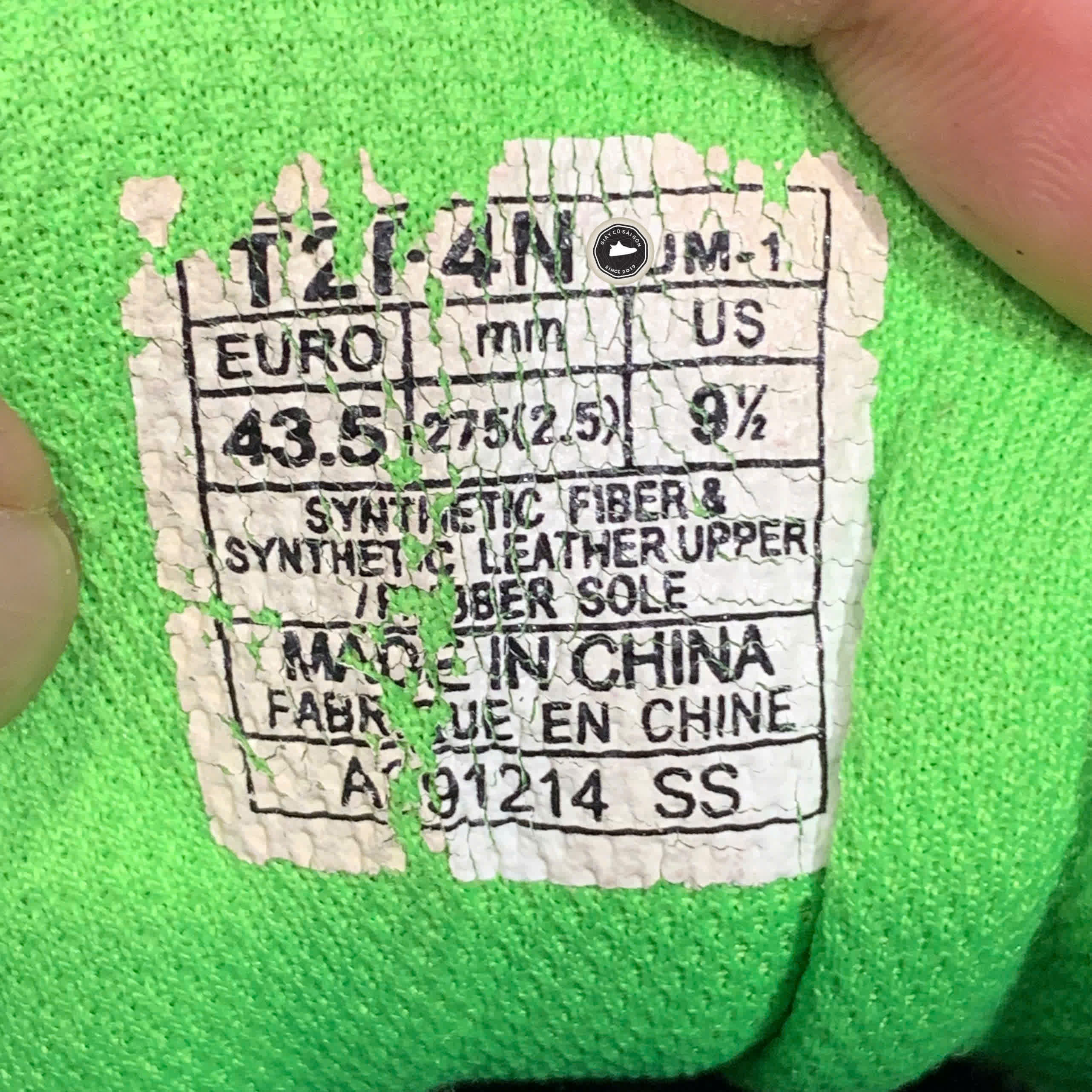Giày 2hand Gel Contend T2F4N SIZE 43.5 pvn16627