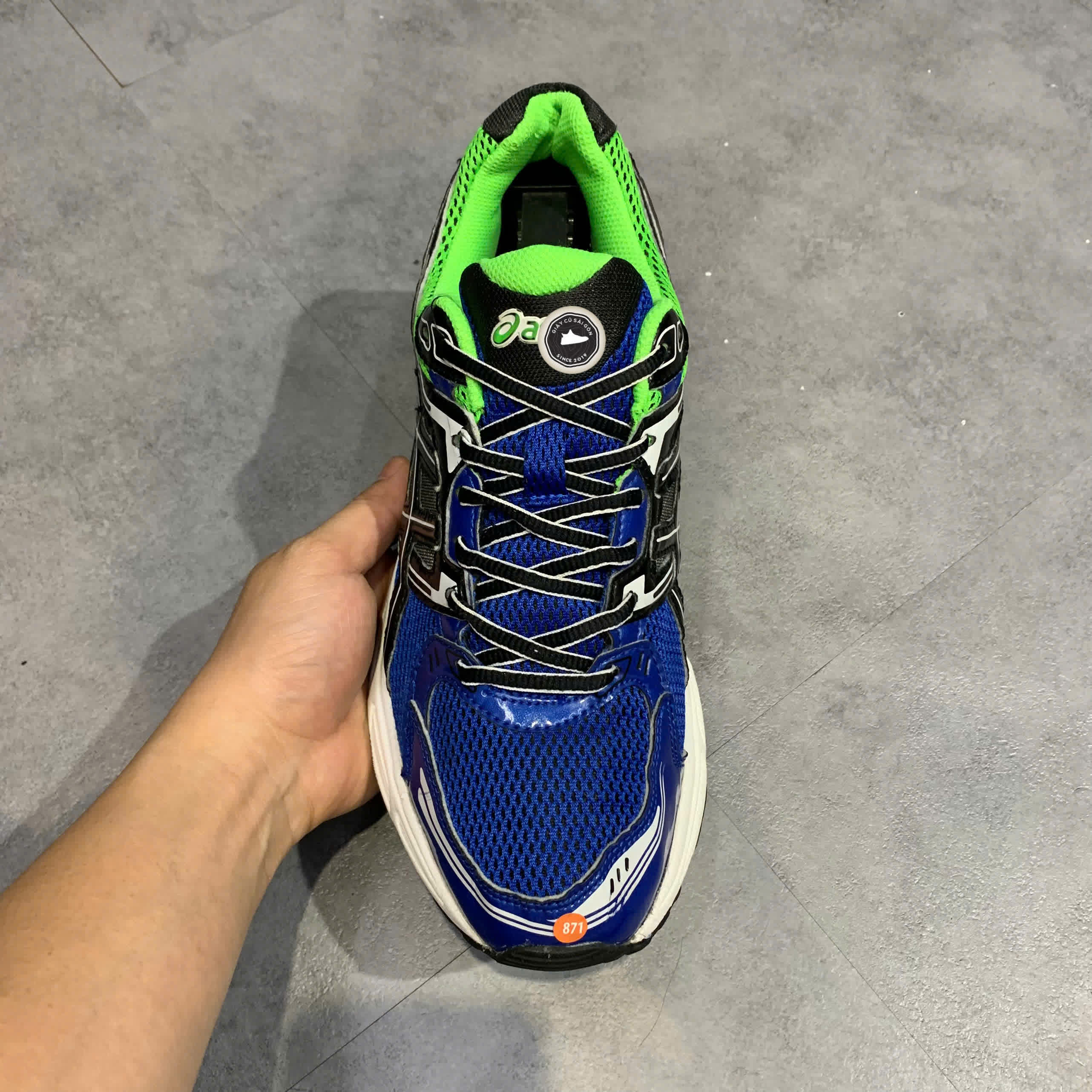 Giày 2hand Gel Contend T2F4N SIZE 43.5 pvn16627