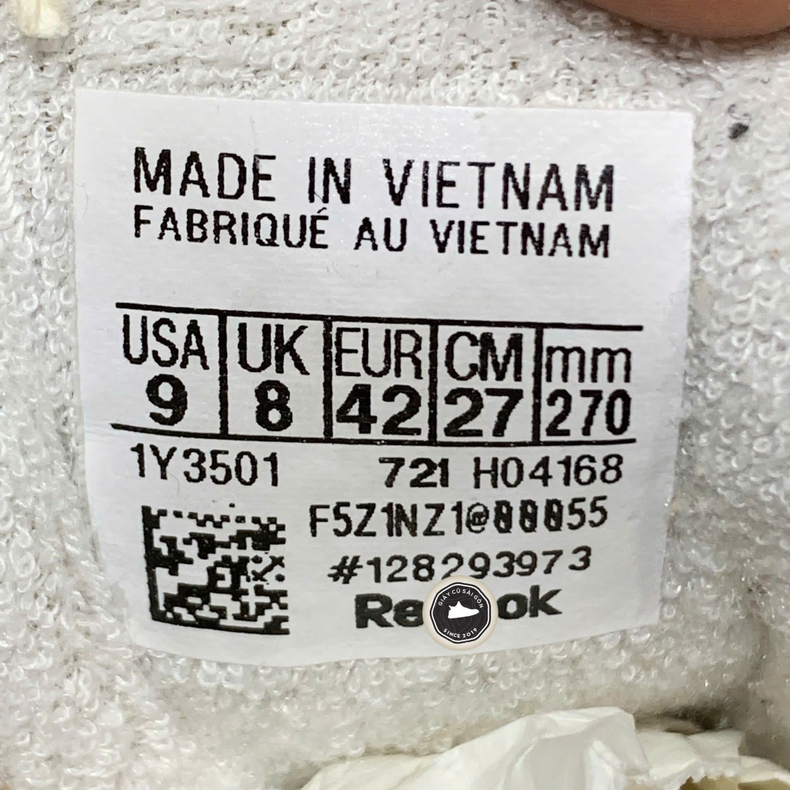 REEBOK 1Y3501 – GIÀY 2HAND
