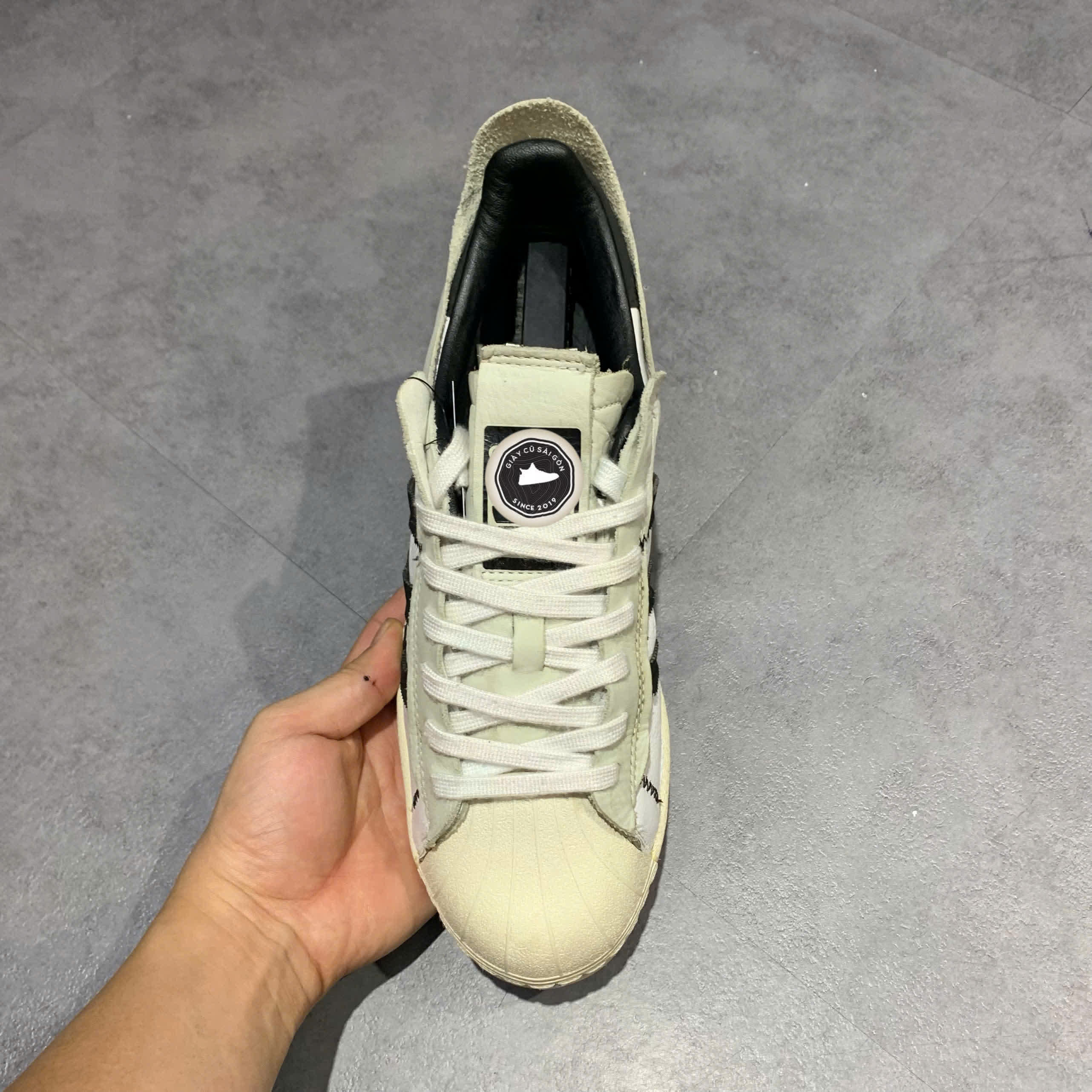 ADIDAS SUPERSTAR 'WHITE BLACK' FV3024 – GIÀY 2HAND