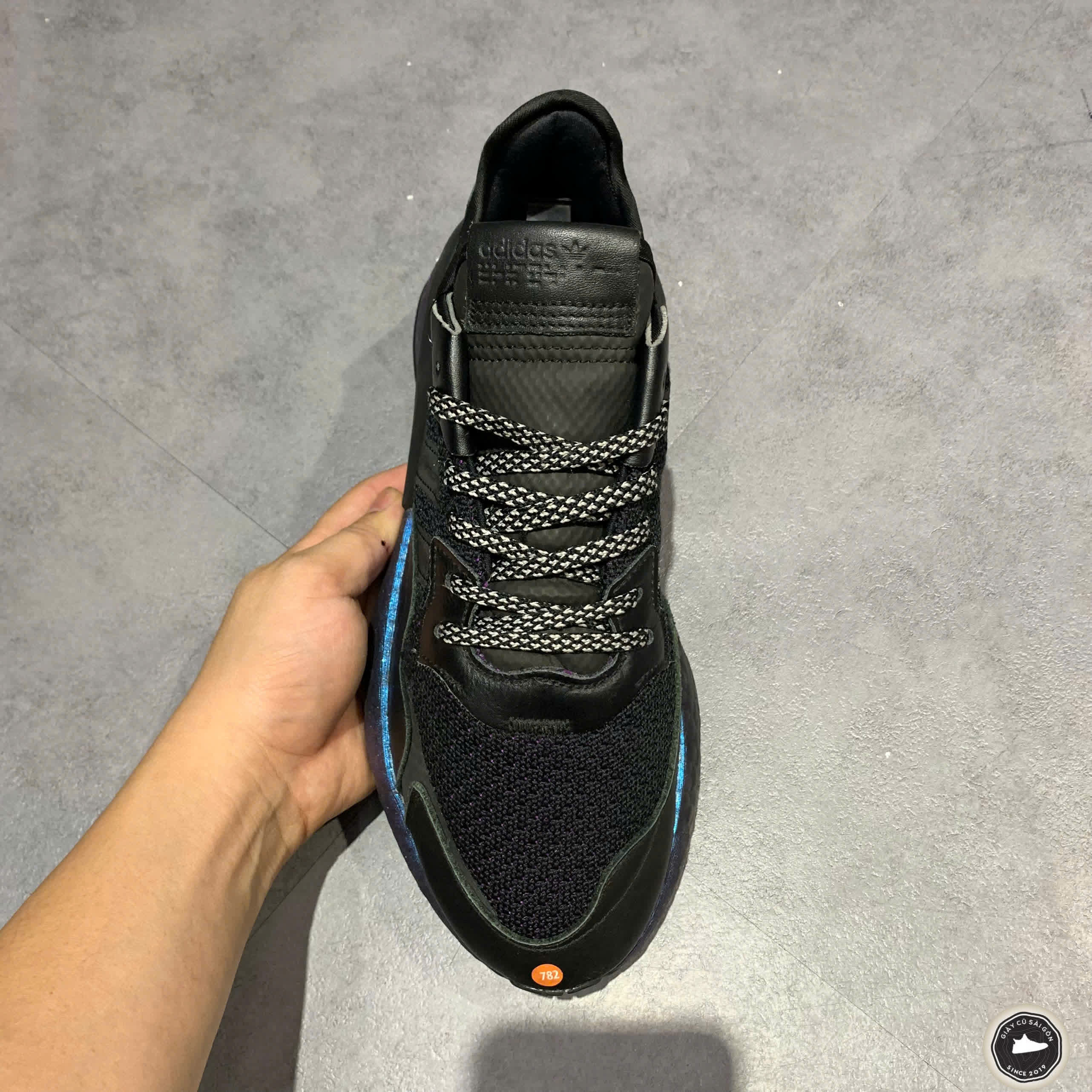 Giày 2hand Nite Jogger 'Metallic Blue Boost' FV3615 SIZE 42 2/3 pvn17293