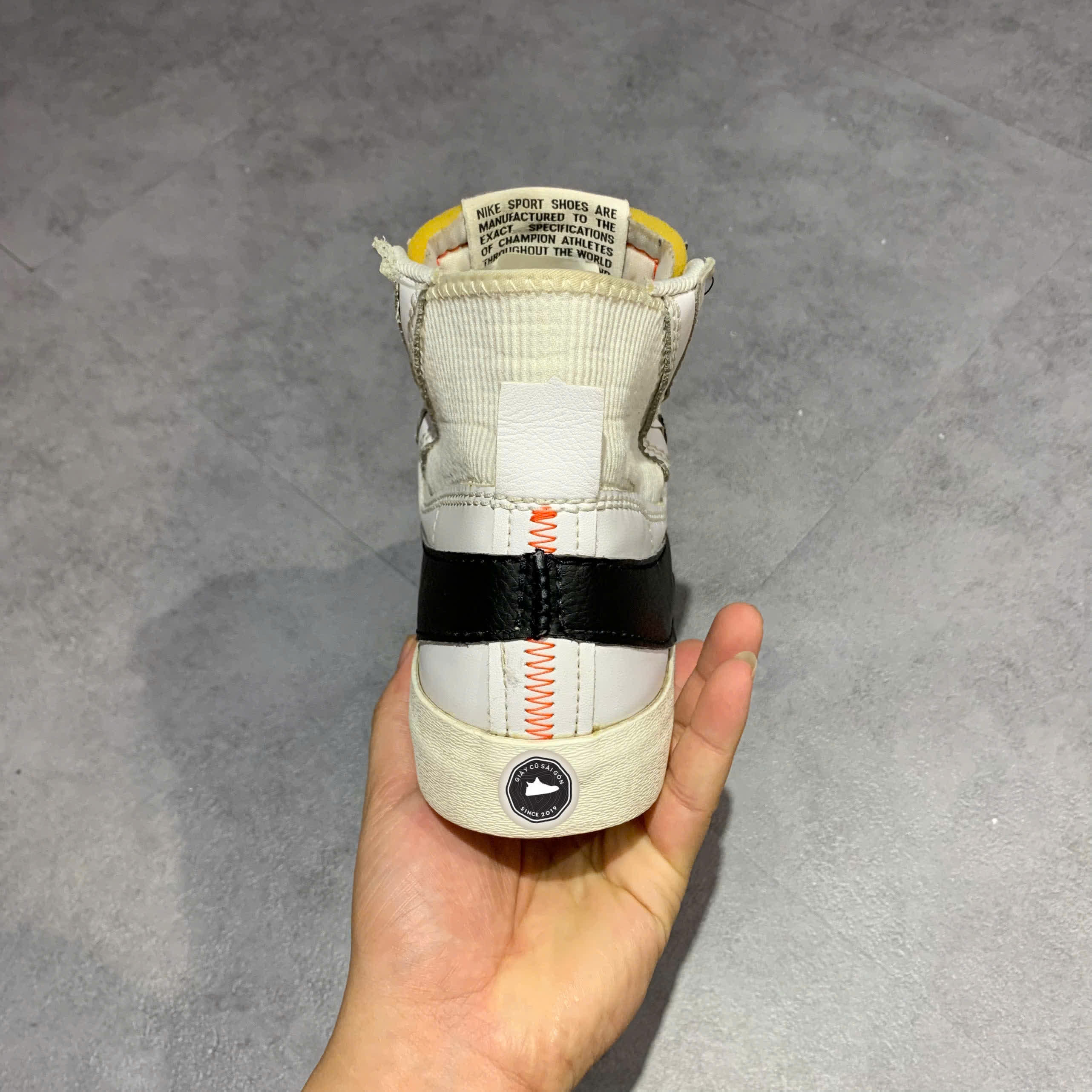 Giày 2hand 77 Jumbo 'White Black' DD3111-100 SIZE 43 pvn17554