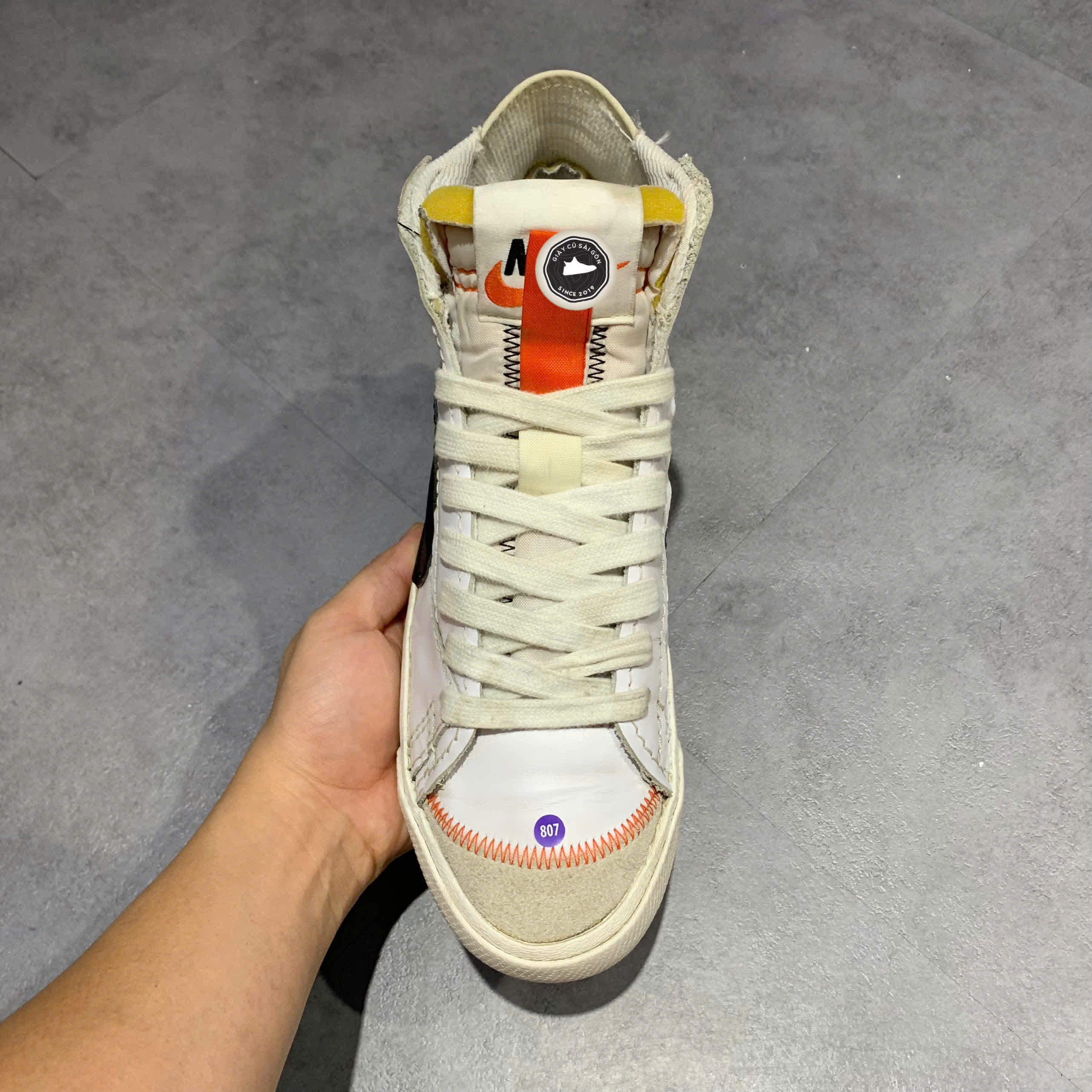 Giày 2hand 77 Jumbo 'White Black' DD3111-100 SIZE 43 pvn17554