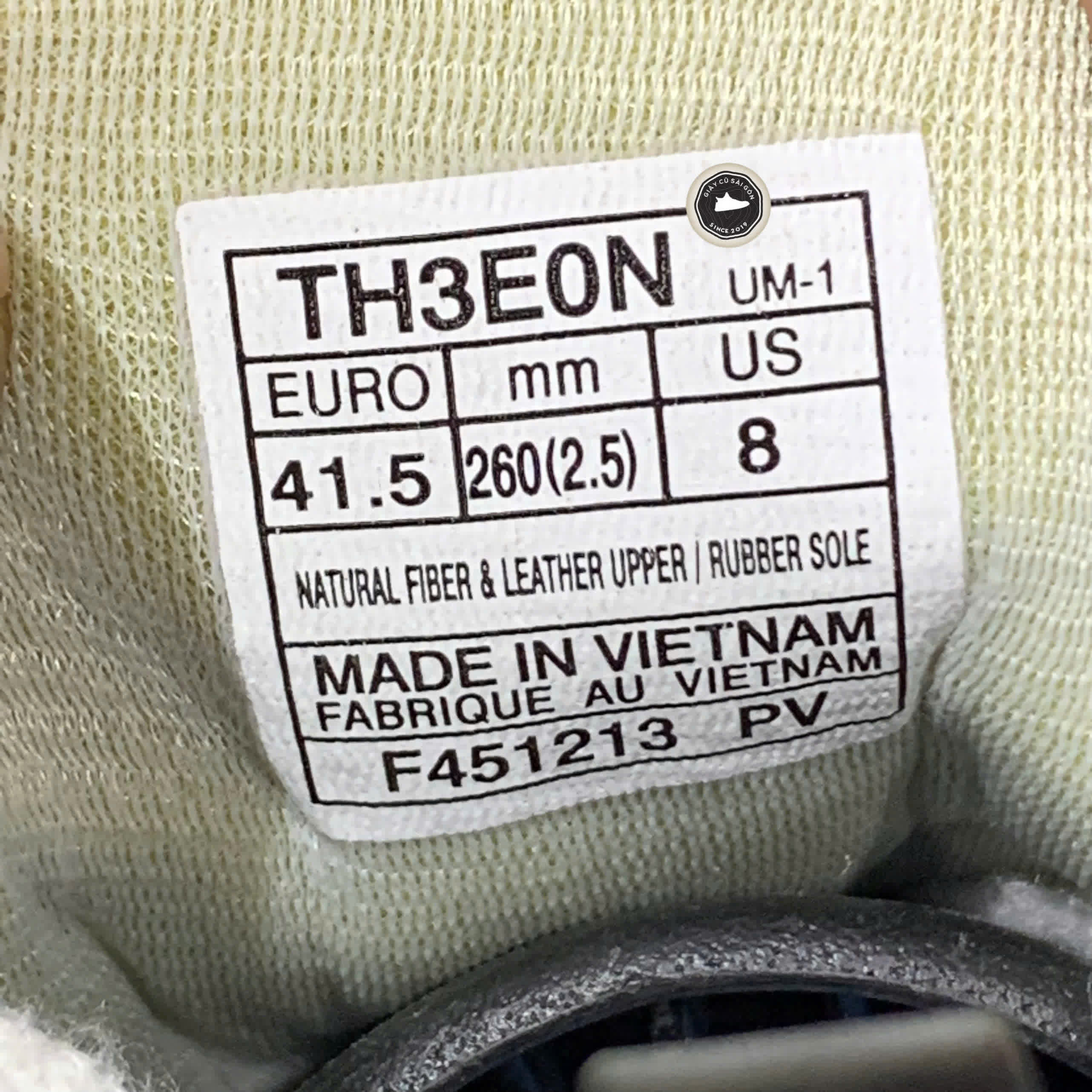 GIÀY 2hand mexico66 VIN TH3E0N-0147 SIZE 41.5 PVN17352