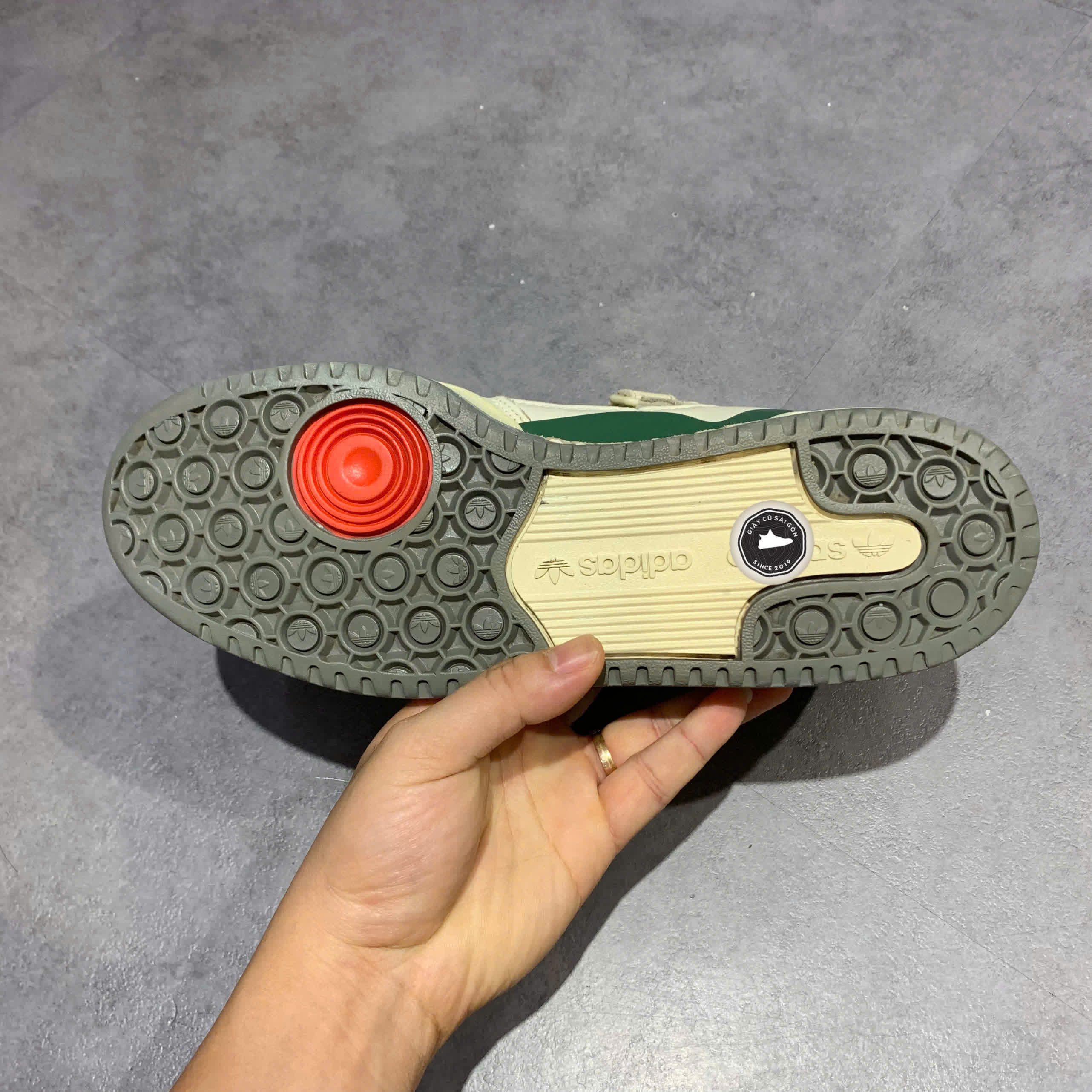 Giày 2hand Forum 84 Low AEC 'Cream And Green' HR0558  SIZE 41 1/3 pvn17357