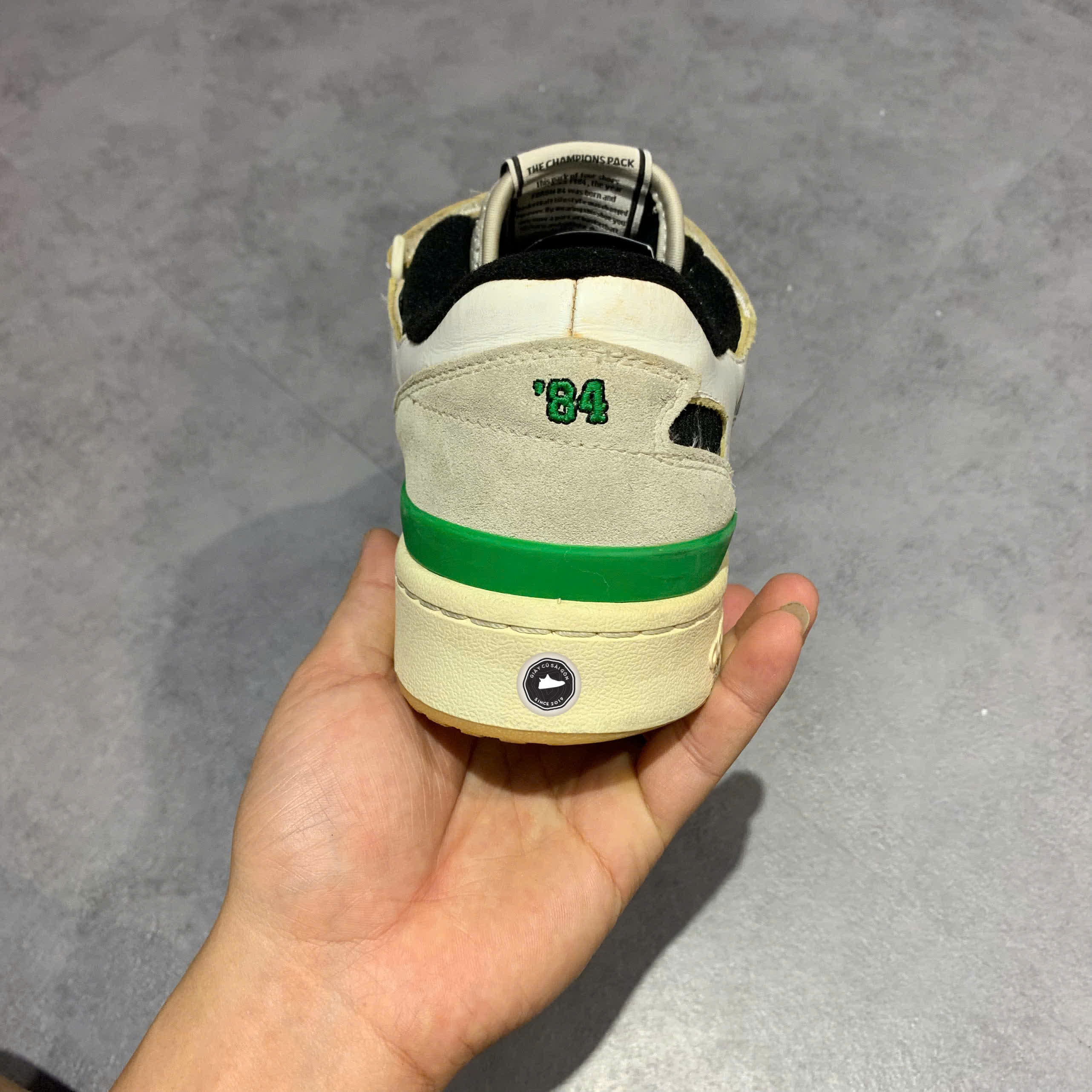 Giày 2hand Originals Forum 84 Low 'Celtics' GX9058 SIZE 41 1/3 pvn17385