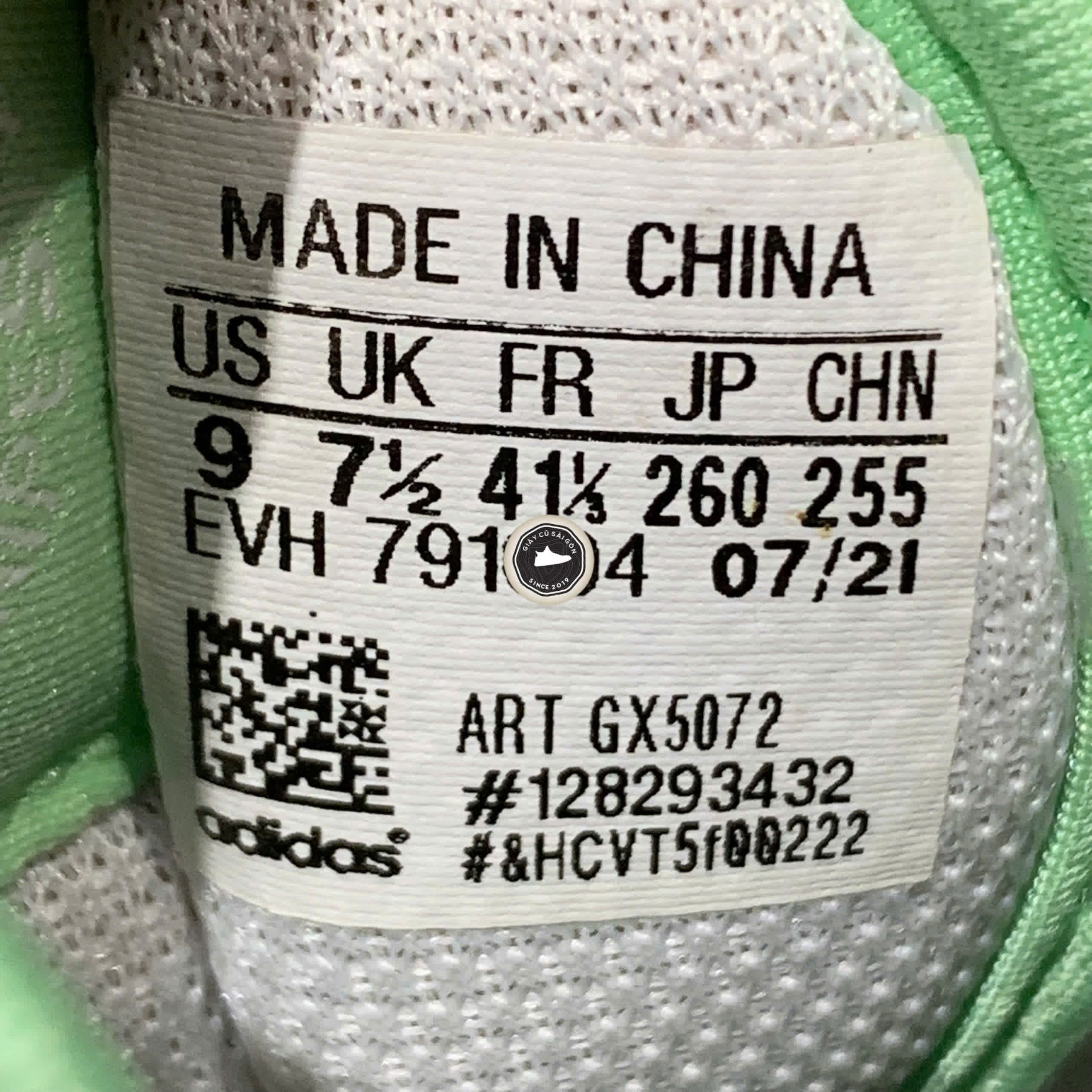 giày 2hand Forum Low 'White Glory Mint' GX5072 SIZE 41 1/3 pvn17487