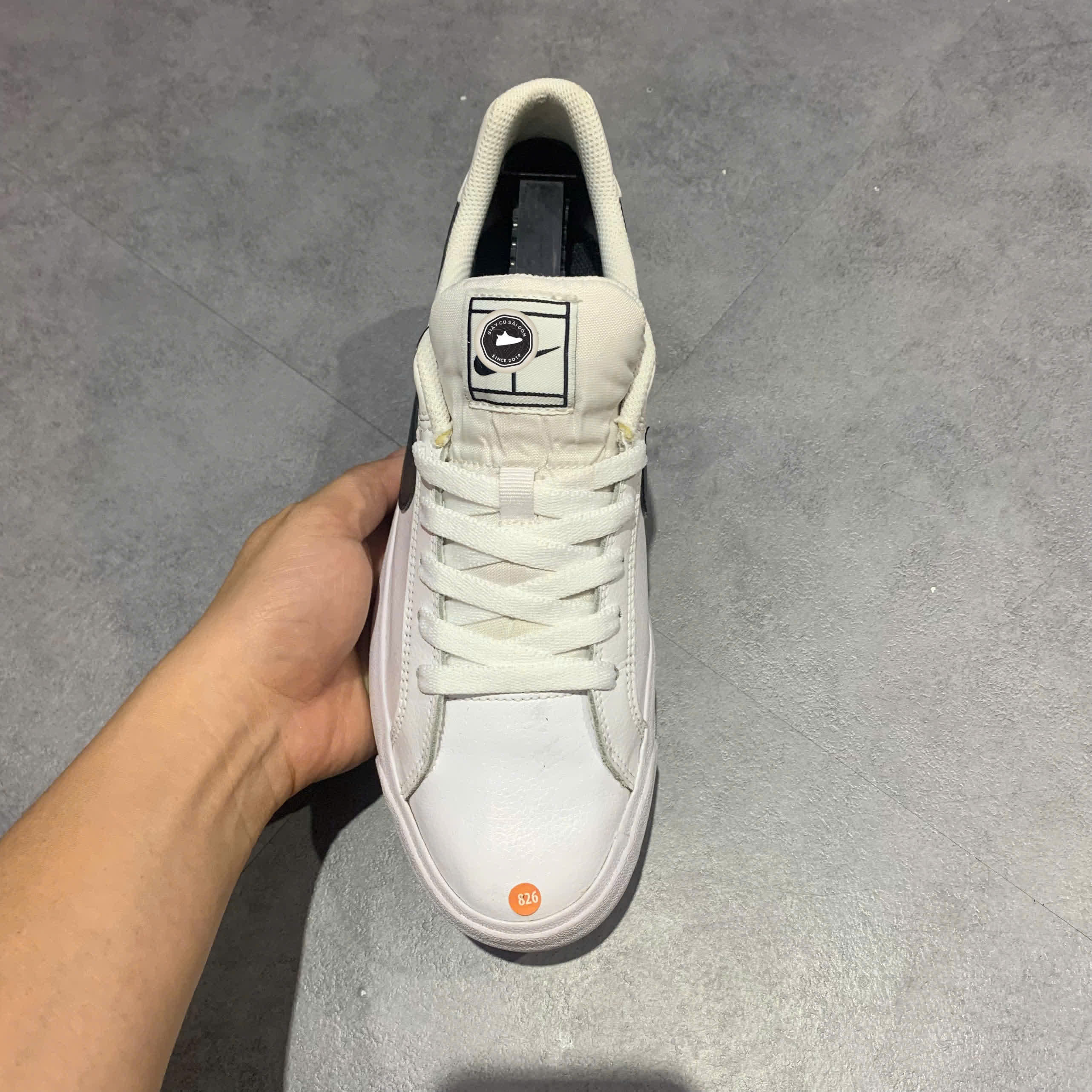 Giày 2hand Court Royale AC 'White Black' BQ4222-103 SIZE 41 pvn17401