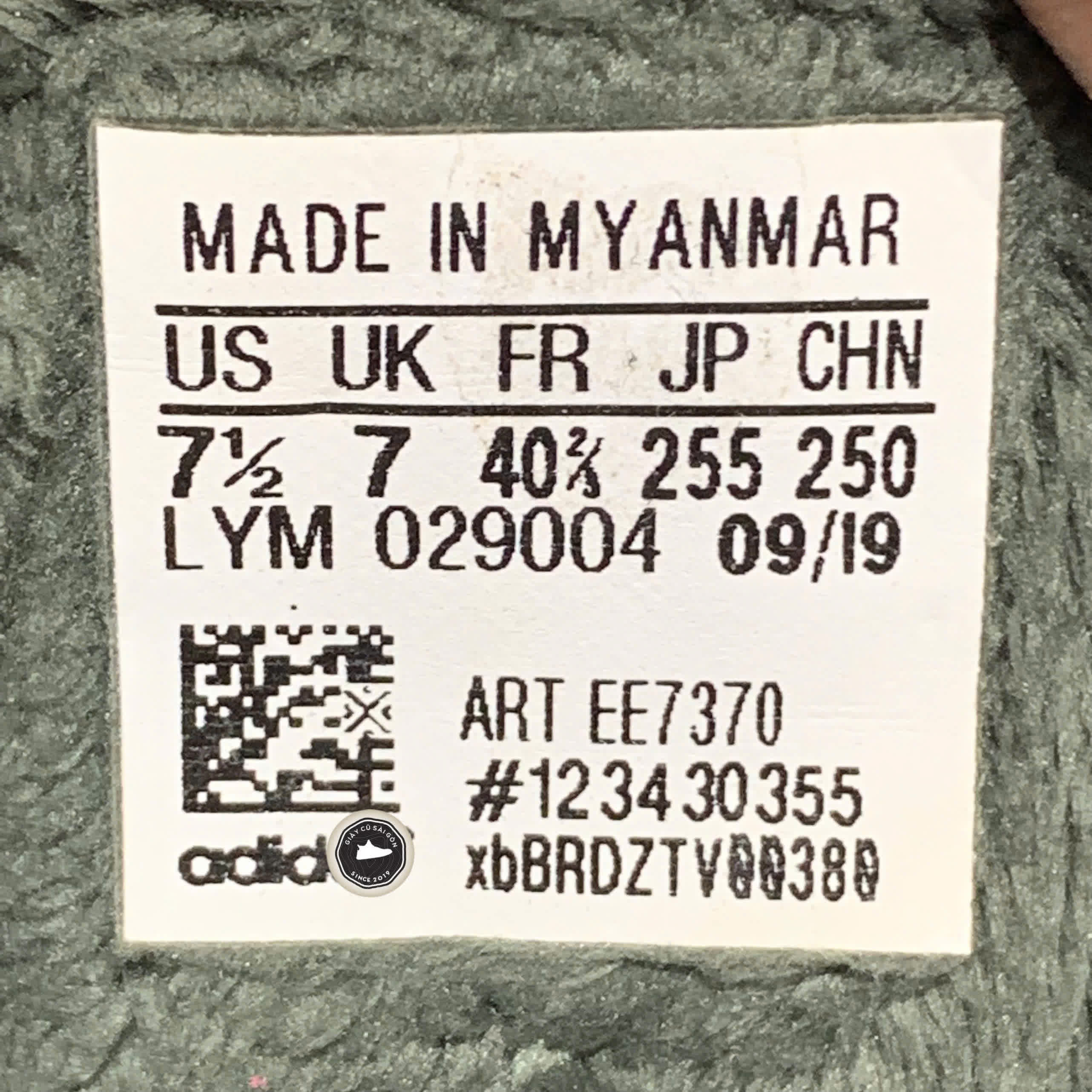 Giày 2hand Hoops 2.0 Mid 'Army Green' EE7370 SIZE 40 2/3 PVN17345