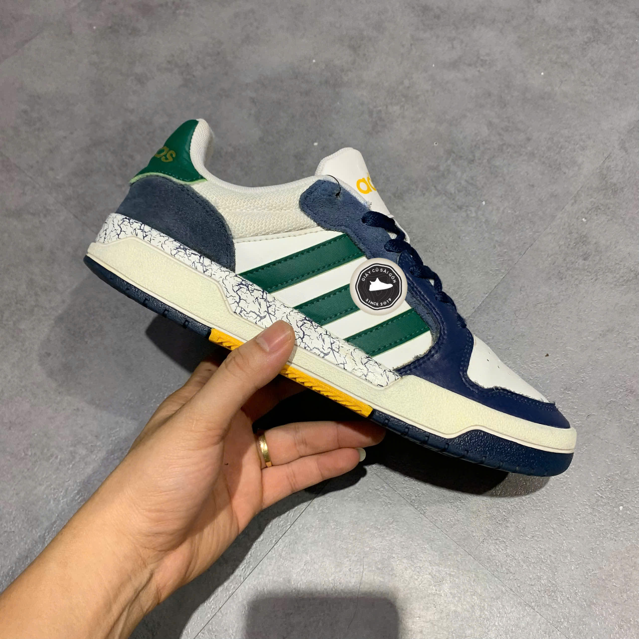 Giày 2hand neo Entrap 'White Blue Green' FZ1119 SIZE 40 PVN17419