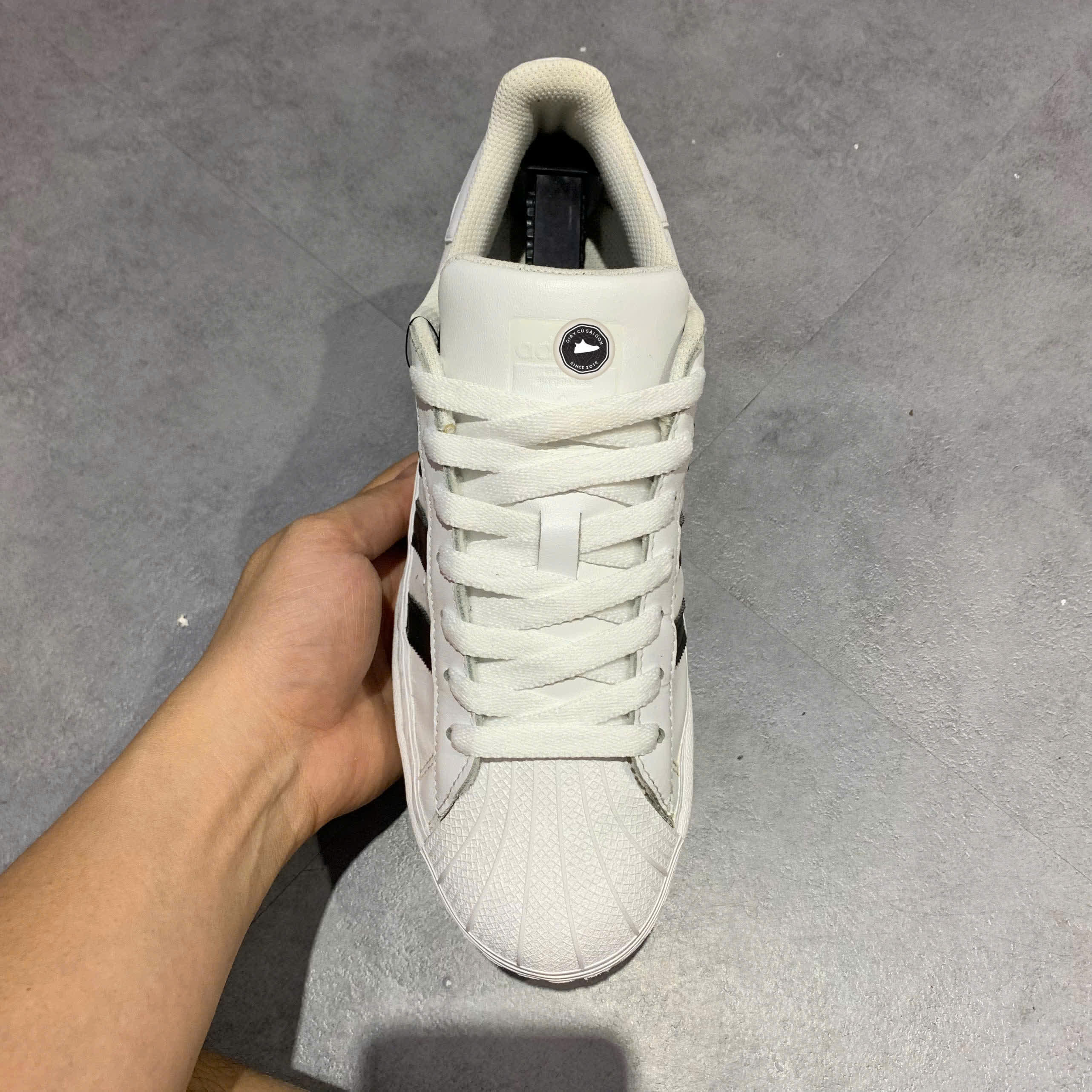 Giày 2hand Superstar MG 'Cloud White Black' FV3029 SIZE 40 2/3 pvn17453