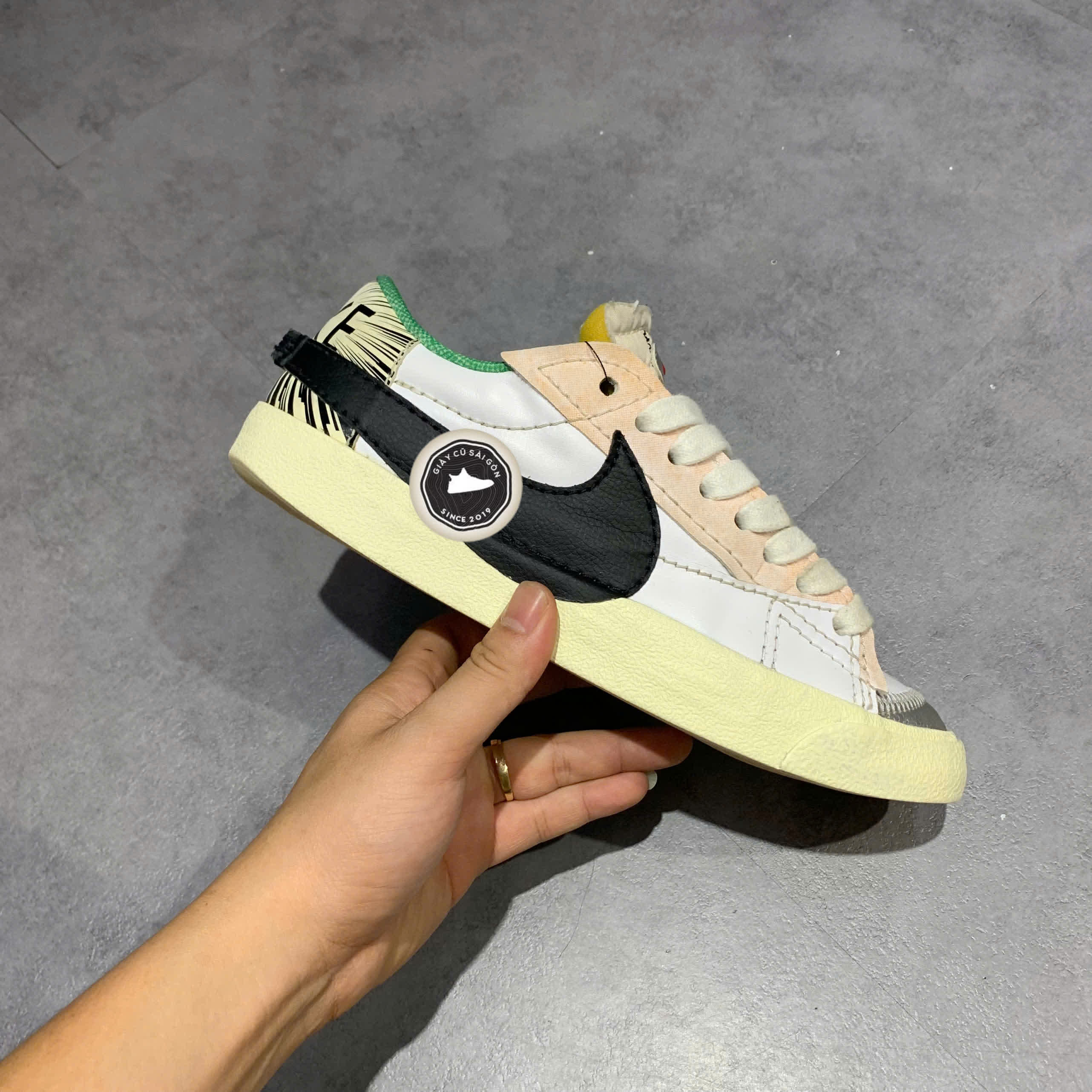 Giày 2hand 77 Jumbo Mighty Swooshers PVN15010 SIZE 40.5 pvn17490