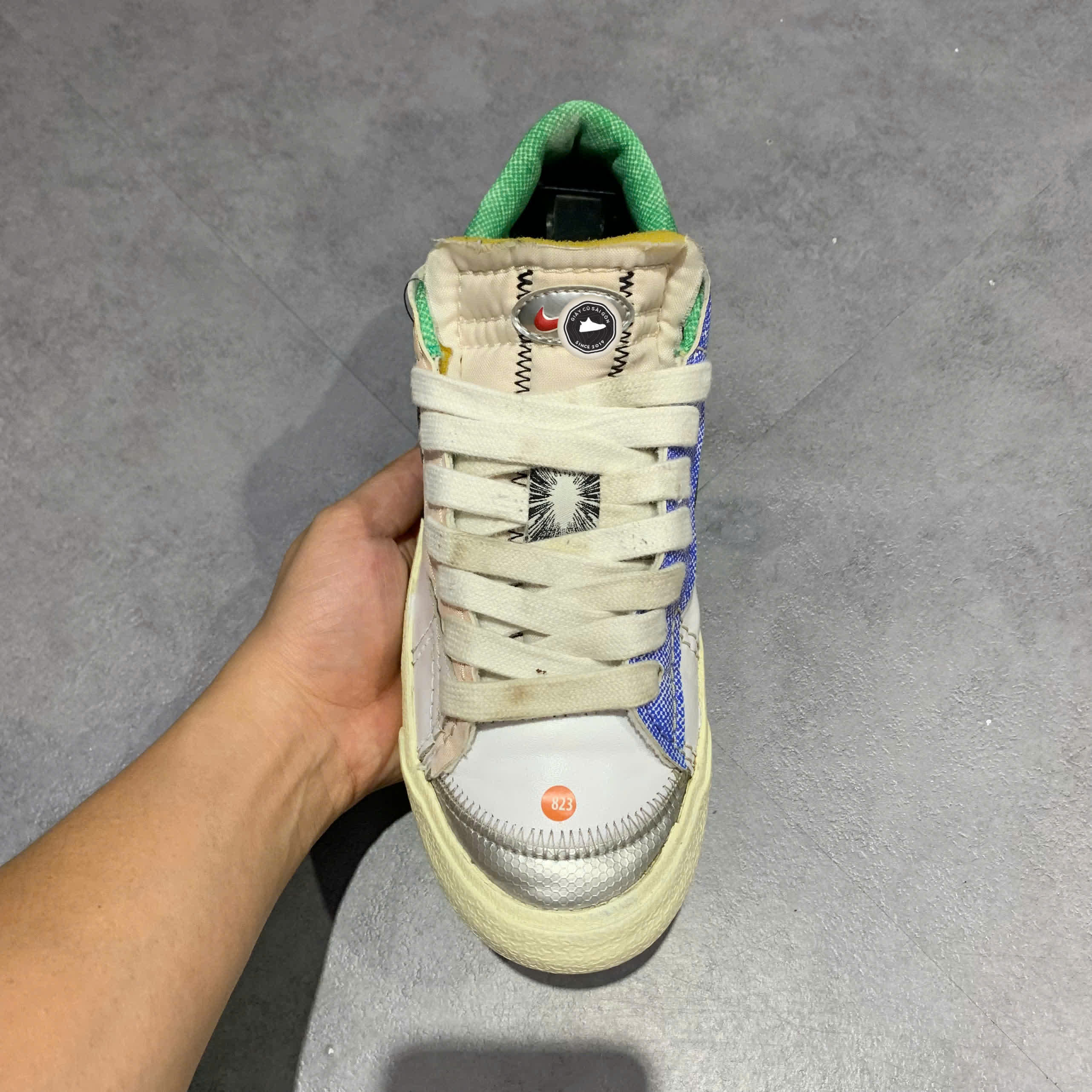 Giày 2hand 77 Jumbo Mighty Swooshers PVN15010 SIZE 40.5 pvn17490