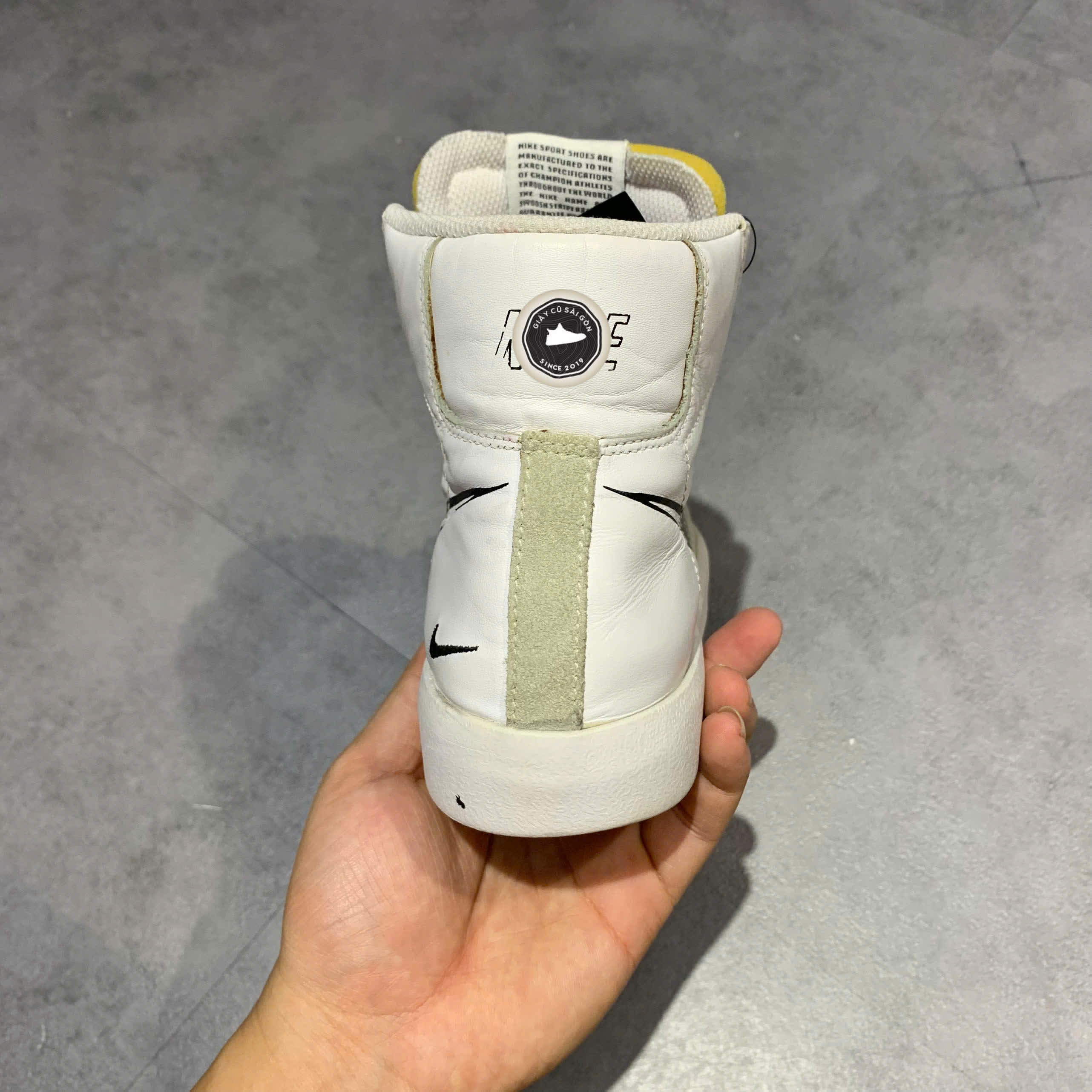 GIÀY 2HAND BLAZER MID 77 SKETCH BLACK - Code: CW7580-101 SIZE 40 PVN17522