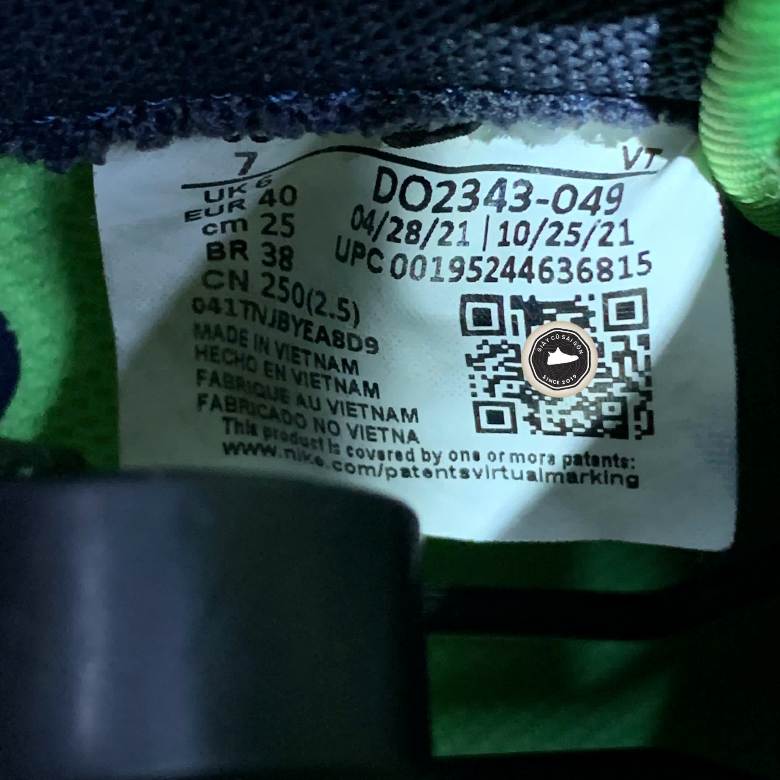 giày 2hand Air Max Pre-Day DO2343-049 SIZE 40 pvn16912