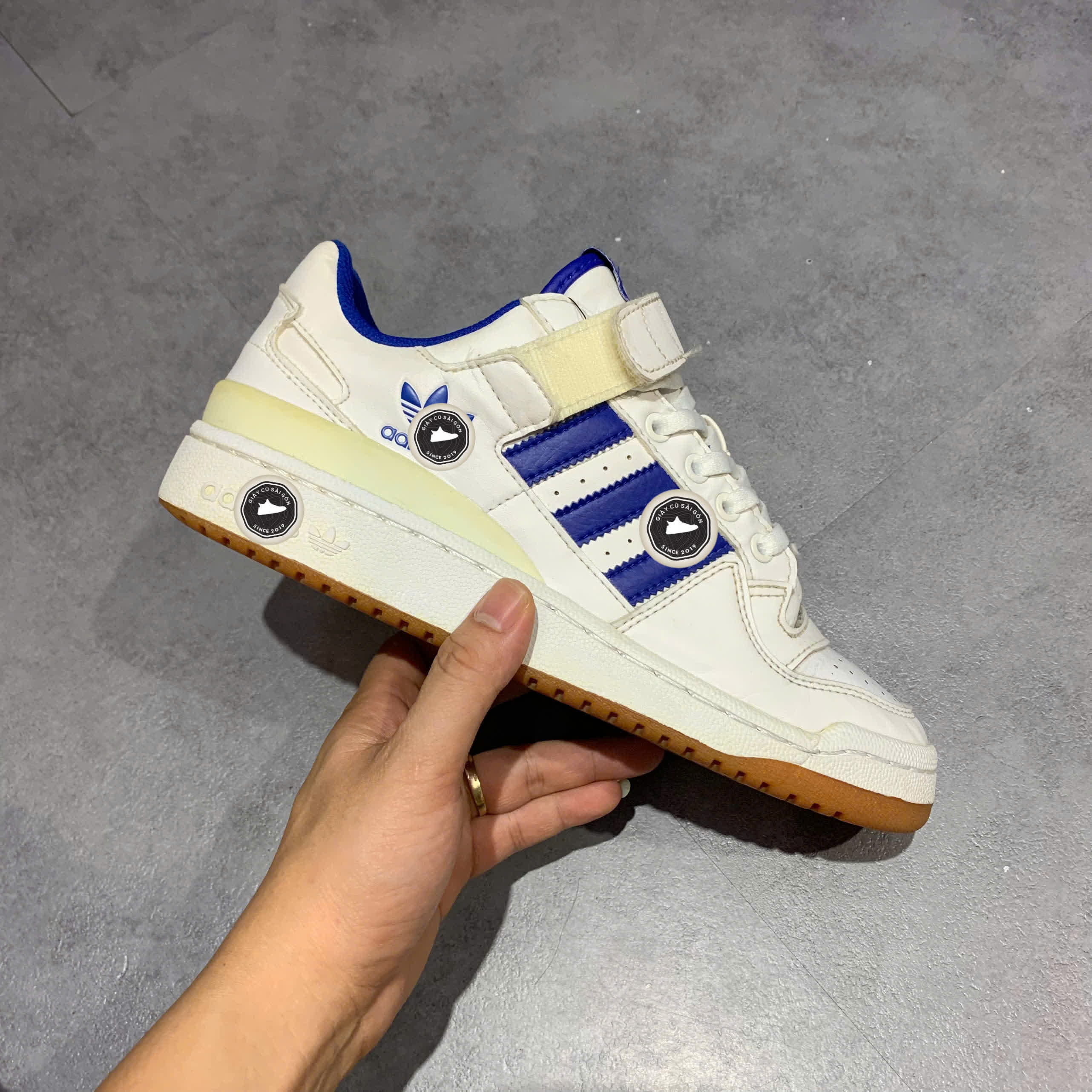 Giày 2hand Forum Lo 'White Blue' G25812 SIZE 40 PVN17483