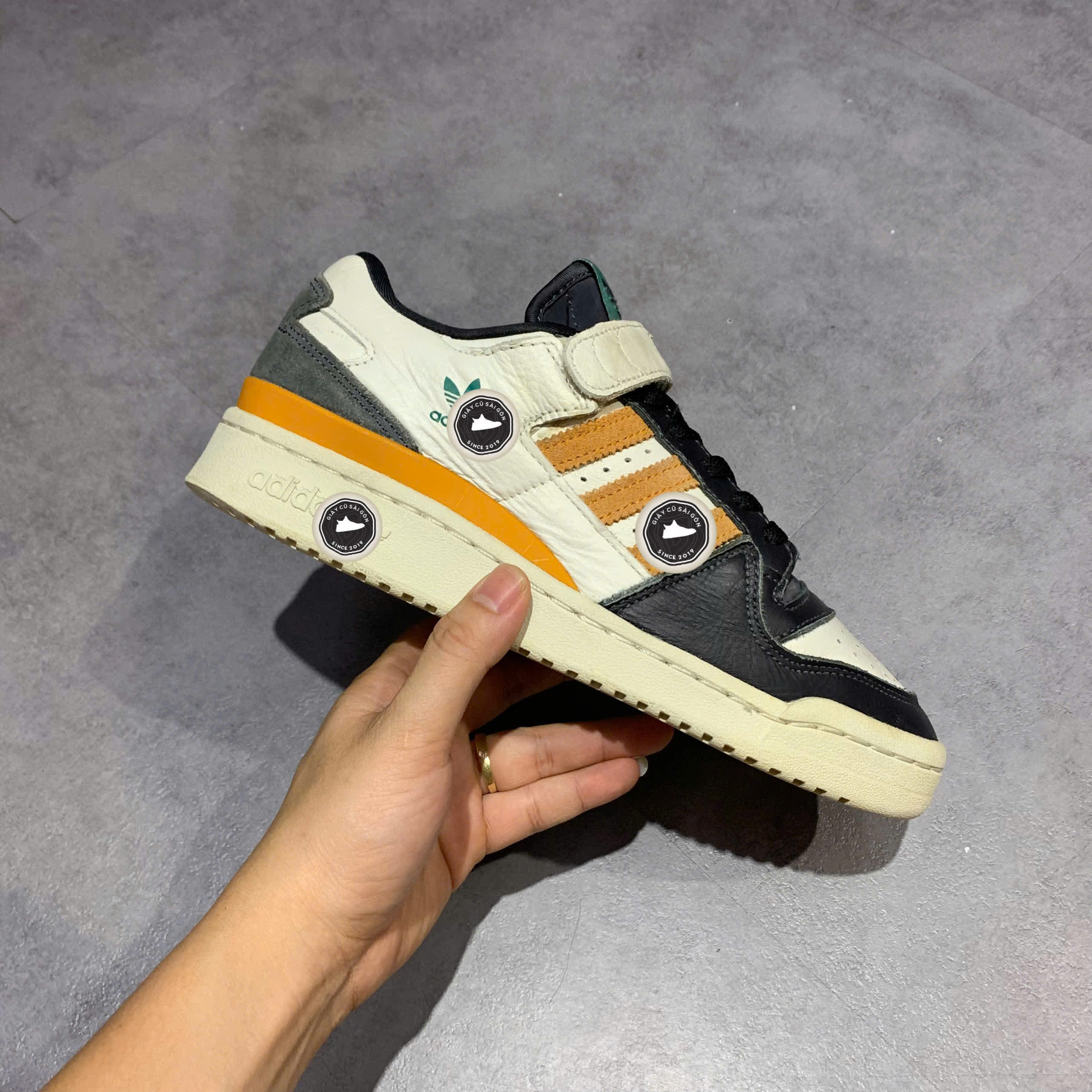 Giày 2hand Forum 84 'Cream Orange Green' GX2161 SIZE 40 PVN17569