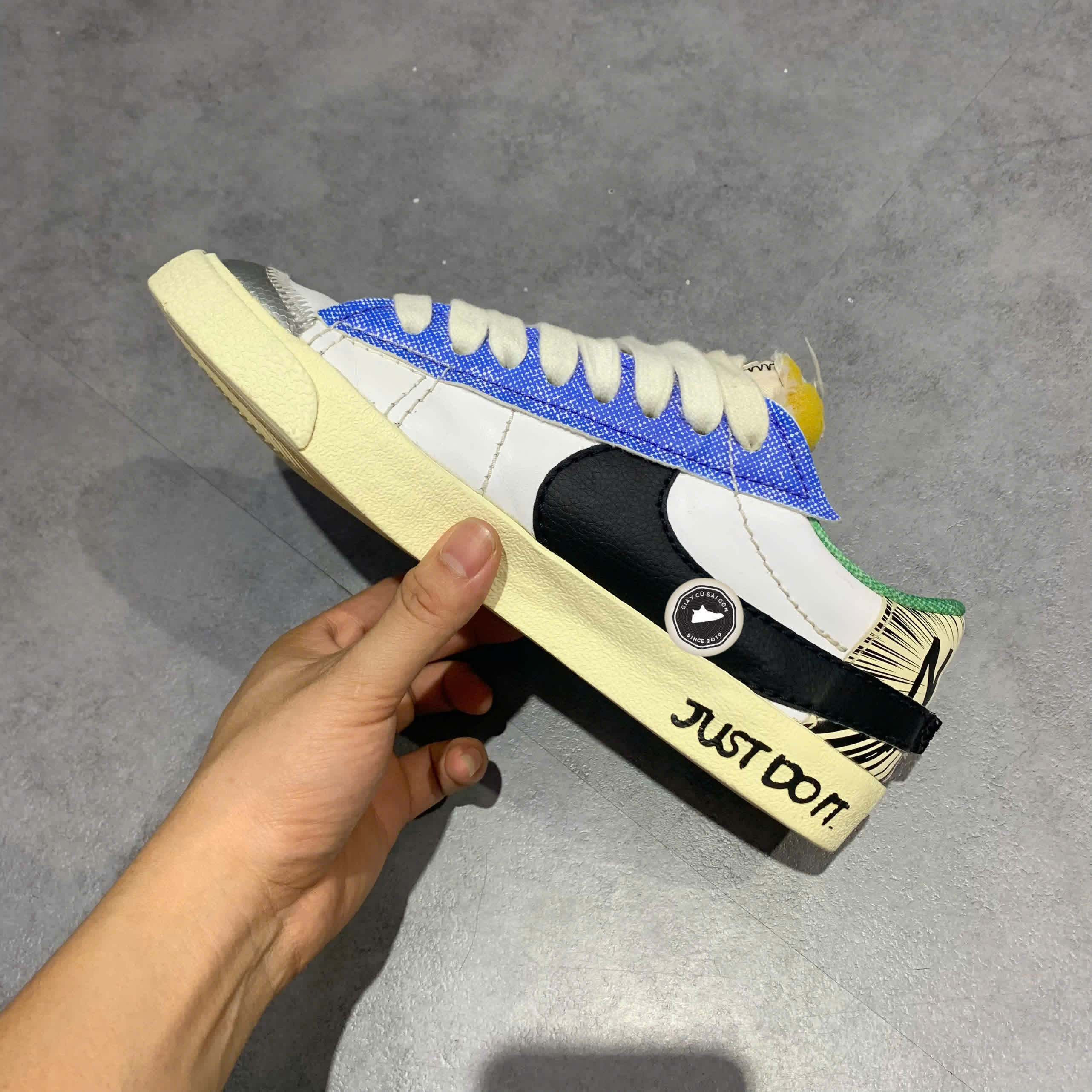 Giày 2hand Low '77 Jumbo 'Mighty Swooshers' DX6059-101 SIZE 40.5 PVN17541