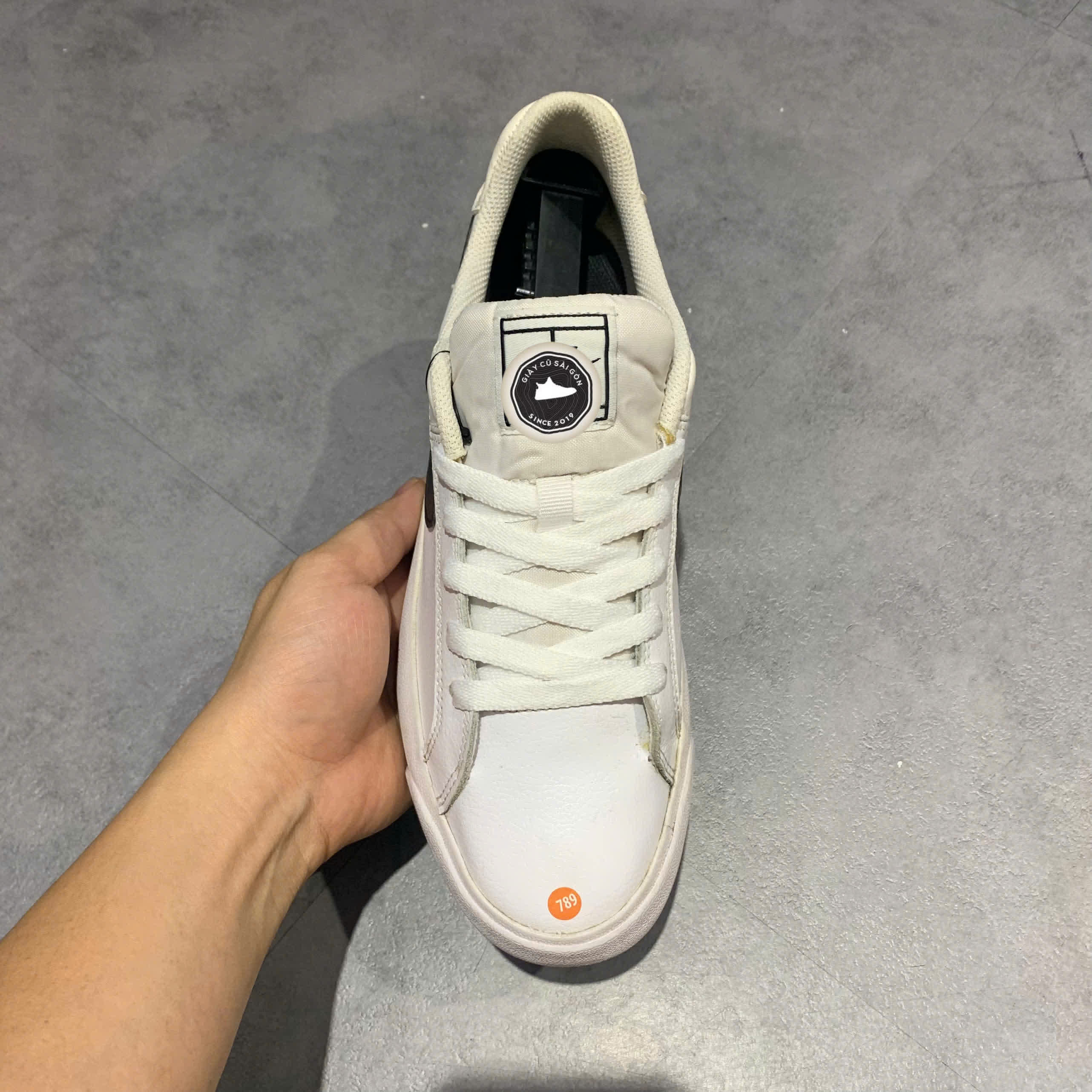 GIÀY 2HAND Court Royale AC 'White Black' BQ4222-103  SIZE 40.5 PVN17307