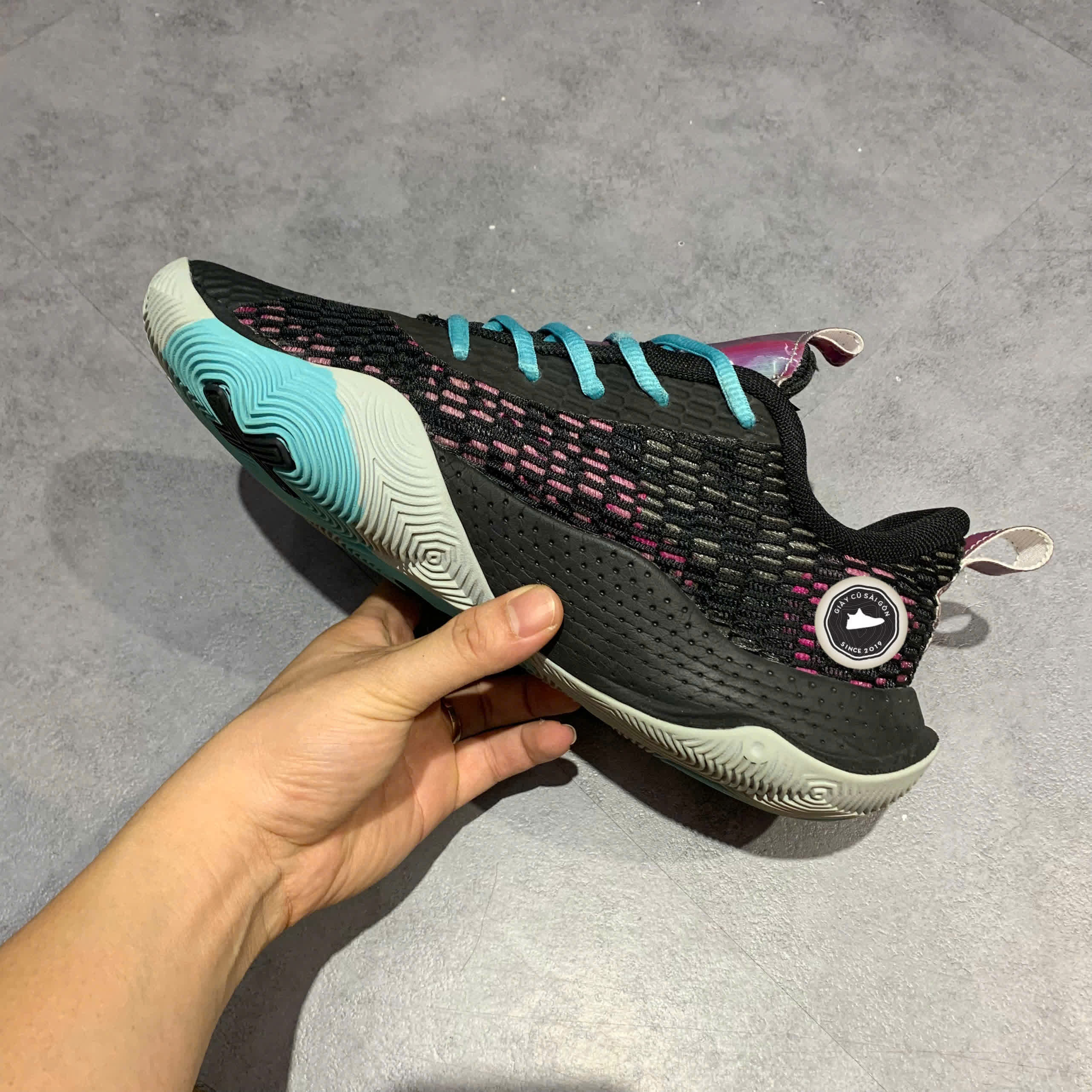 GIÀY 2HAND  Spawn 3 CLRSHFT 'Black' 3024777-001 SIZE 42 PVN17773