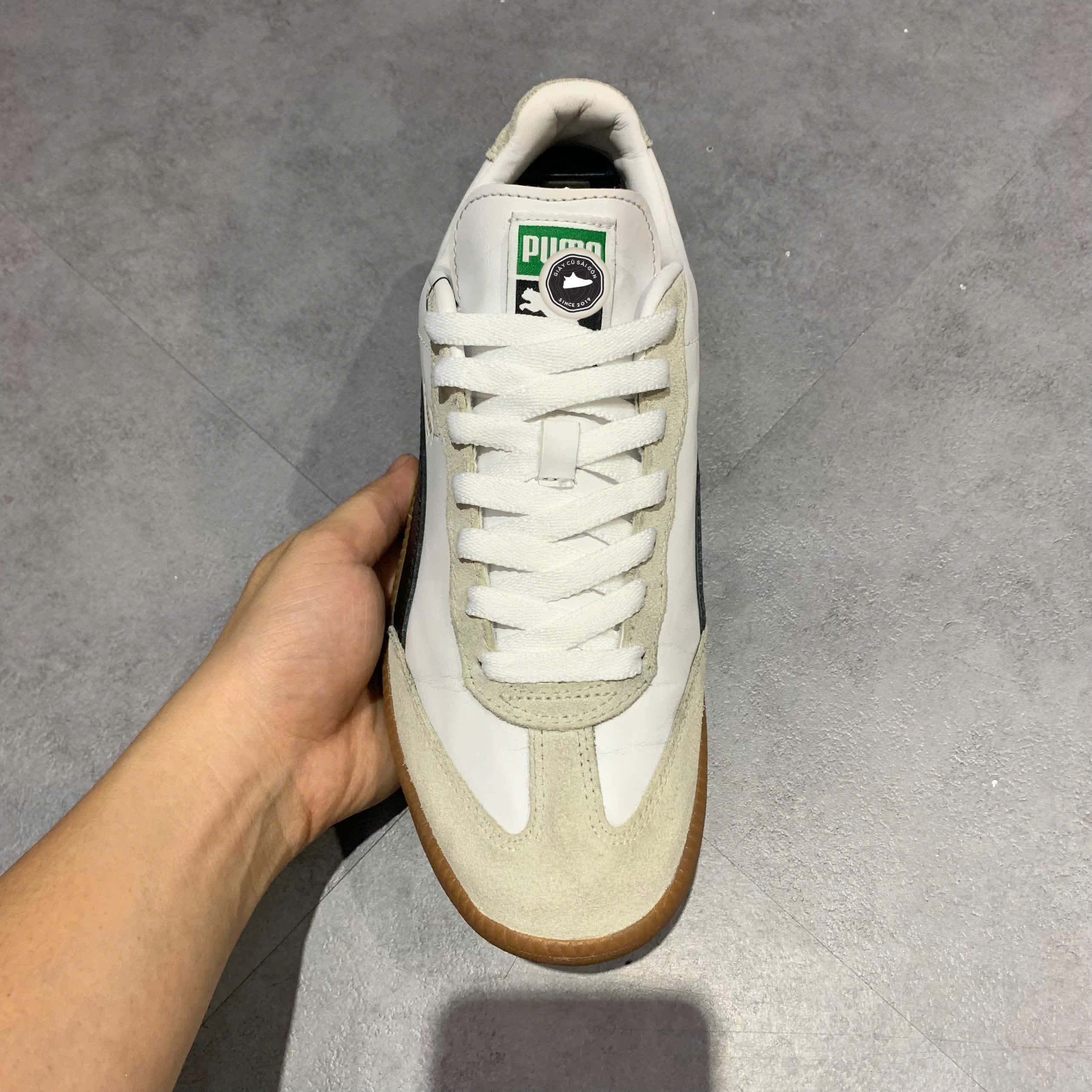 Giày 2hand Liga Leather SD 'Beige' 393526-01 SIZE 42 PVN17641