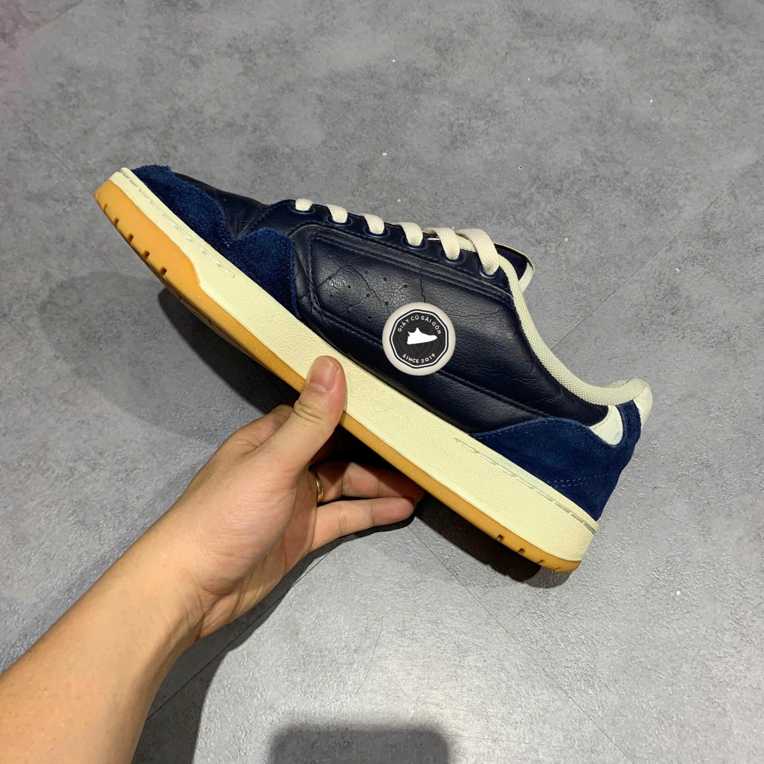 GIÀY 2HAND  Ny 90 'Blue' GX4398 SIZE 43 1/3 PVN17639