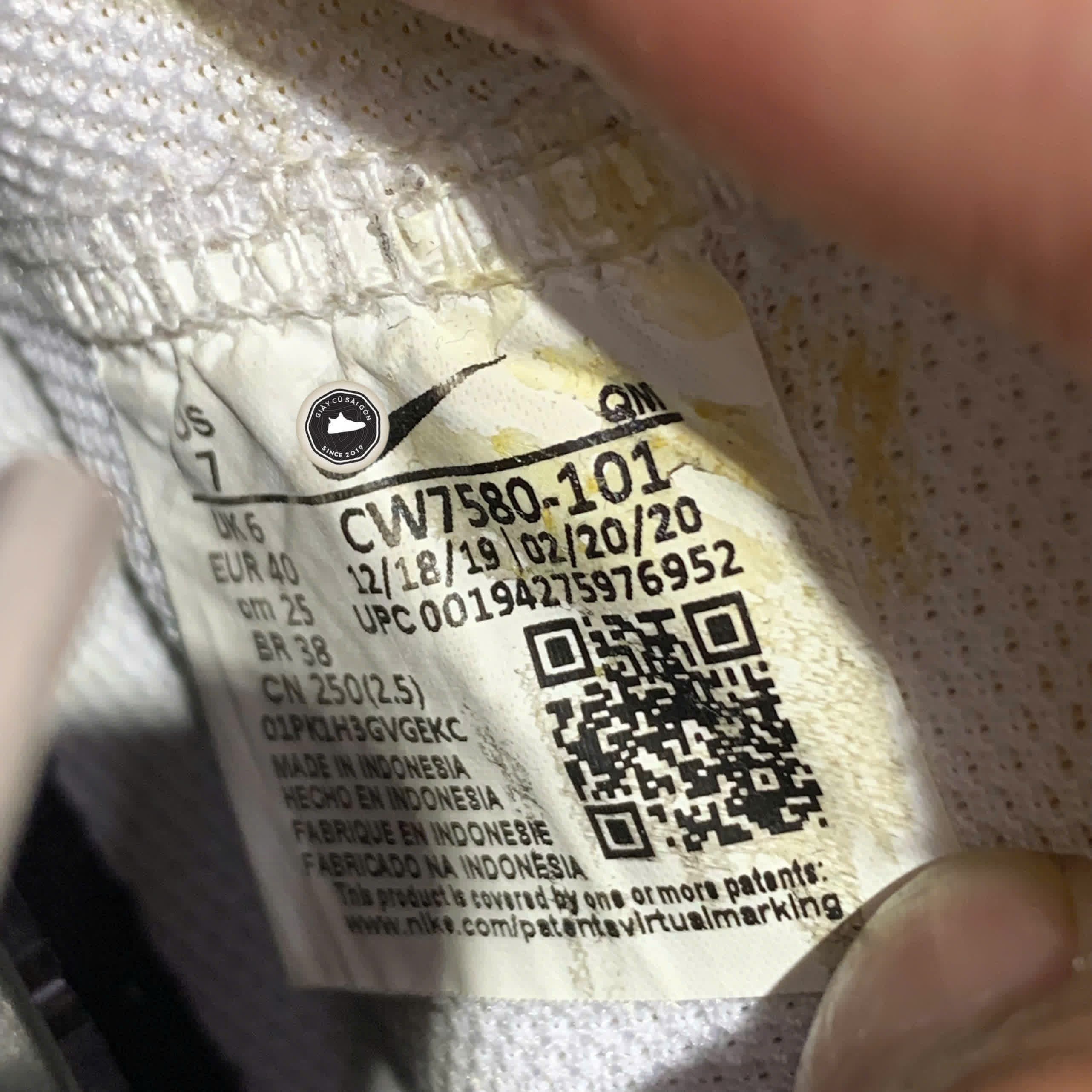 NIKE BLAZER MID '77 SKETCH WHITE BLACK CW7580-101 – GIÀY 2HAND