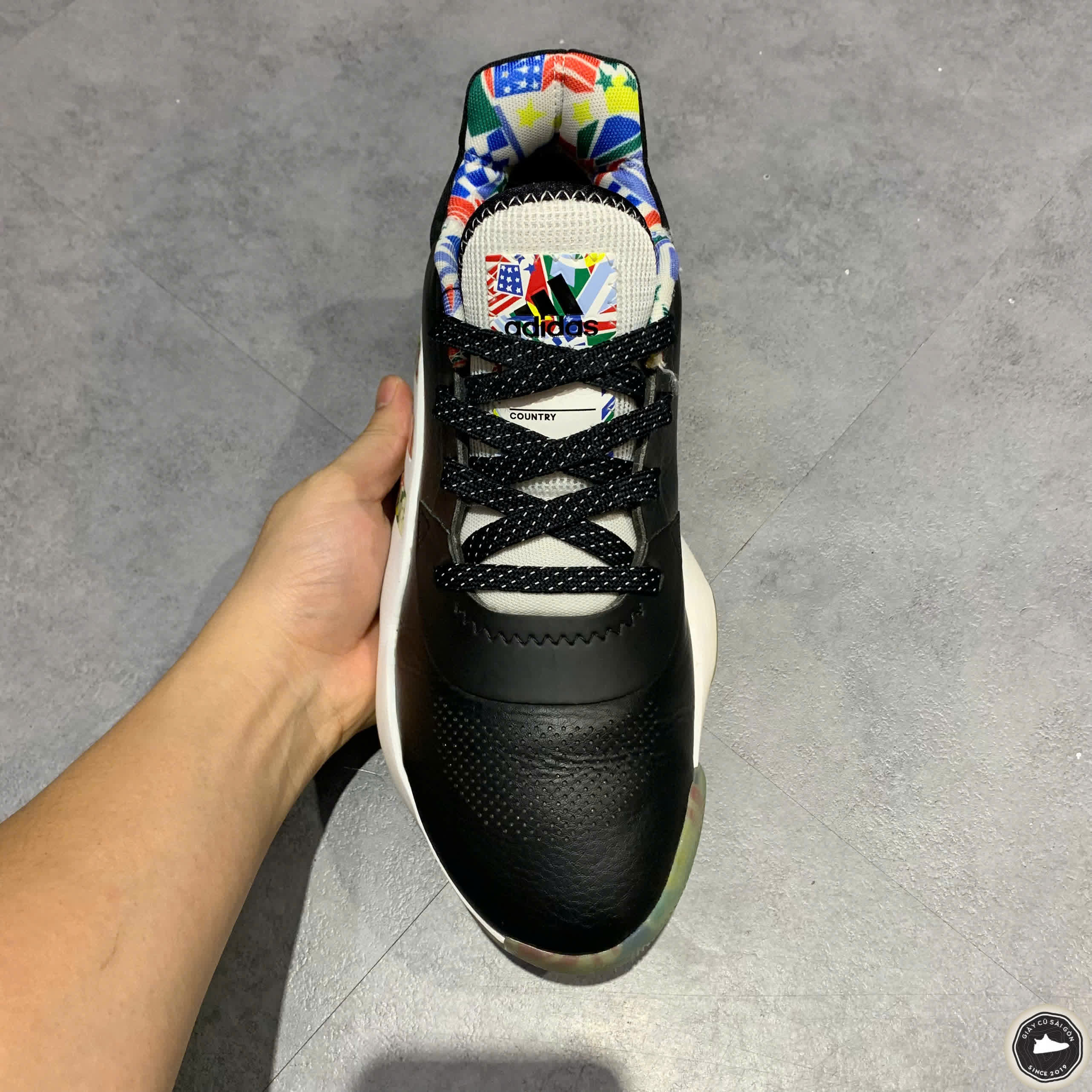 Giày 2hand Pro Bounce 2019 Low 'Black' EG1536 SIZE 40 2/3 pvn17647