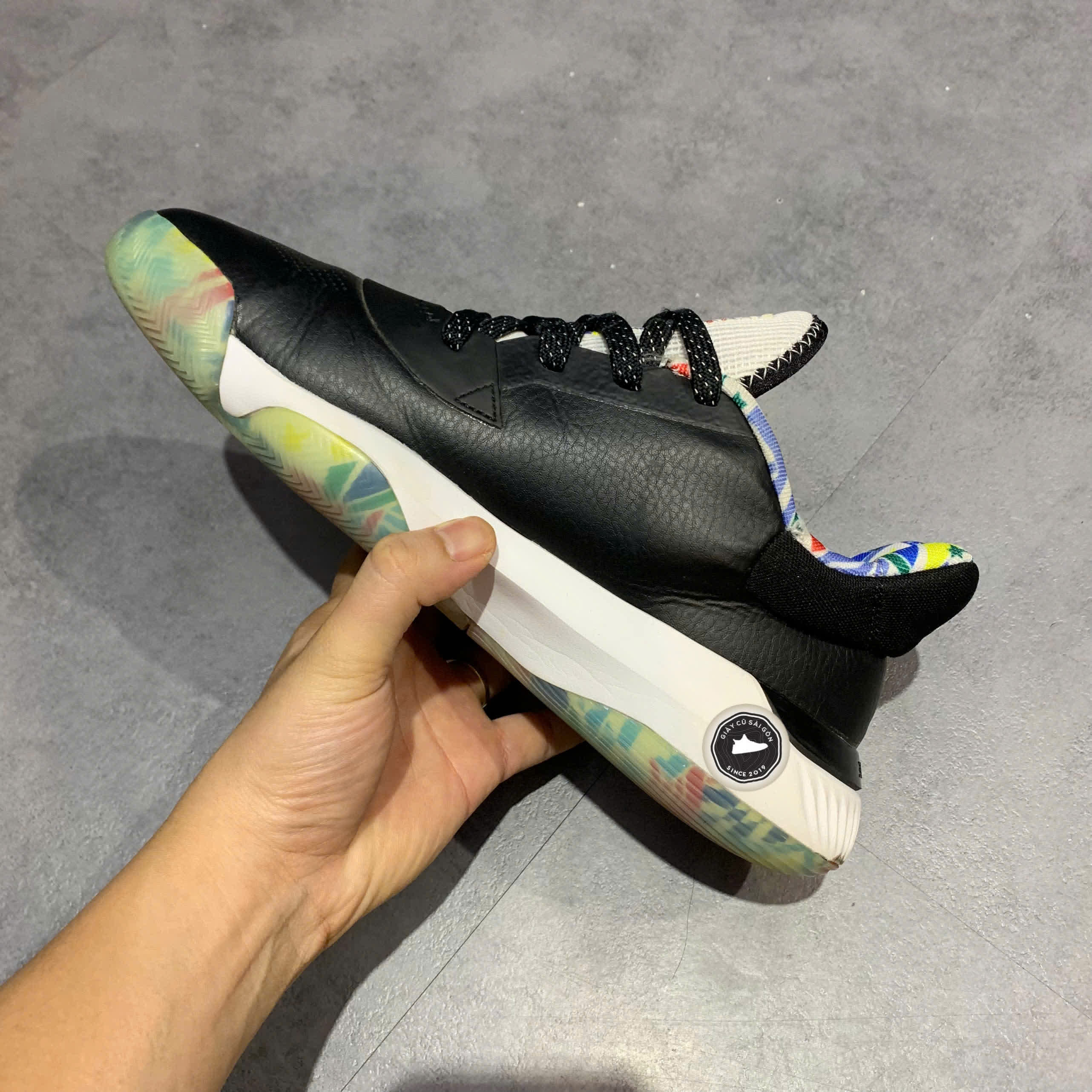 Giày 2hand Pro Bounce 2019 Low 'Black' EG1536 SIZE 40 2/3 pvn17647