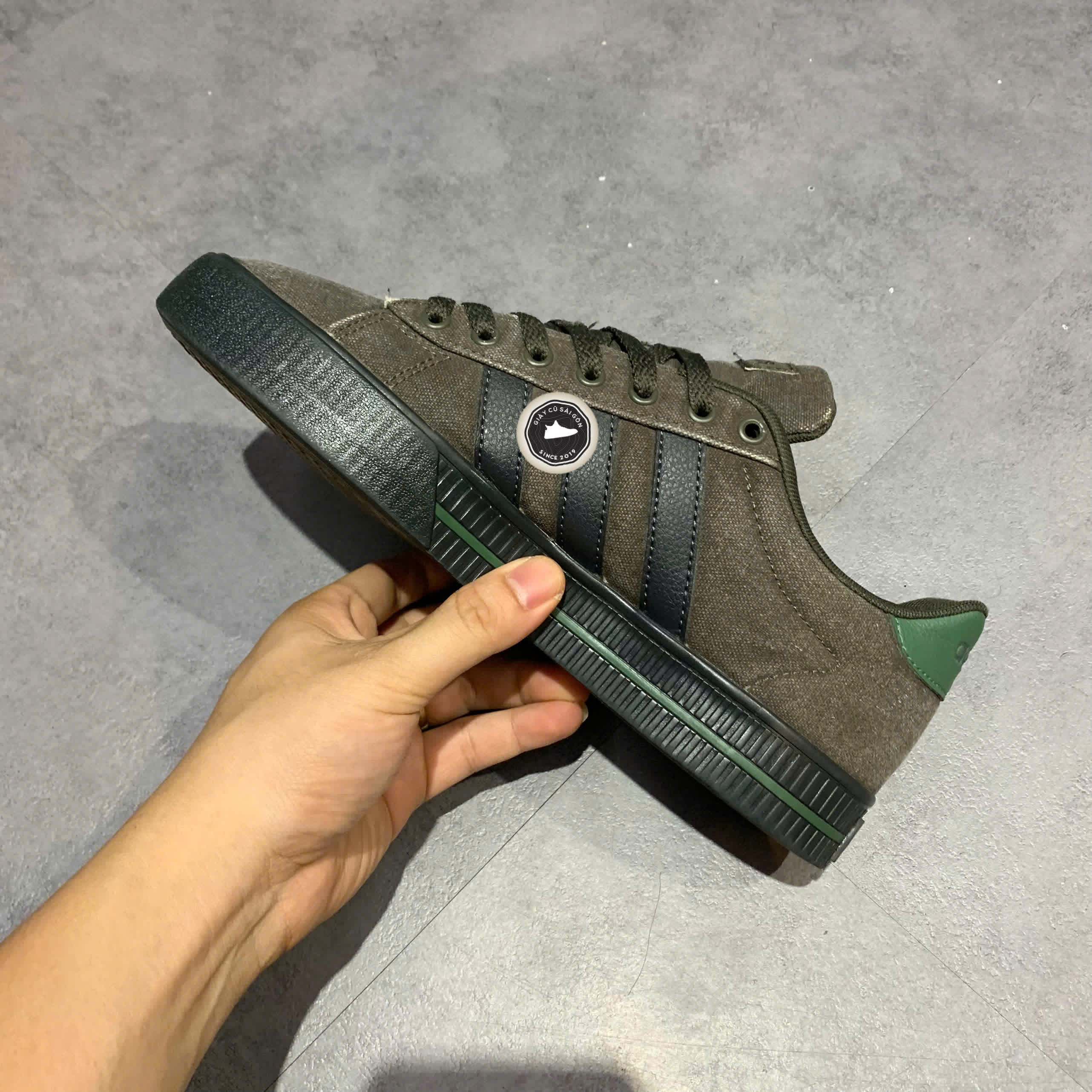 Giày 2hand Footwear Daily 3.0 Green GY2245 SIZE 40 PVN17749