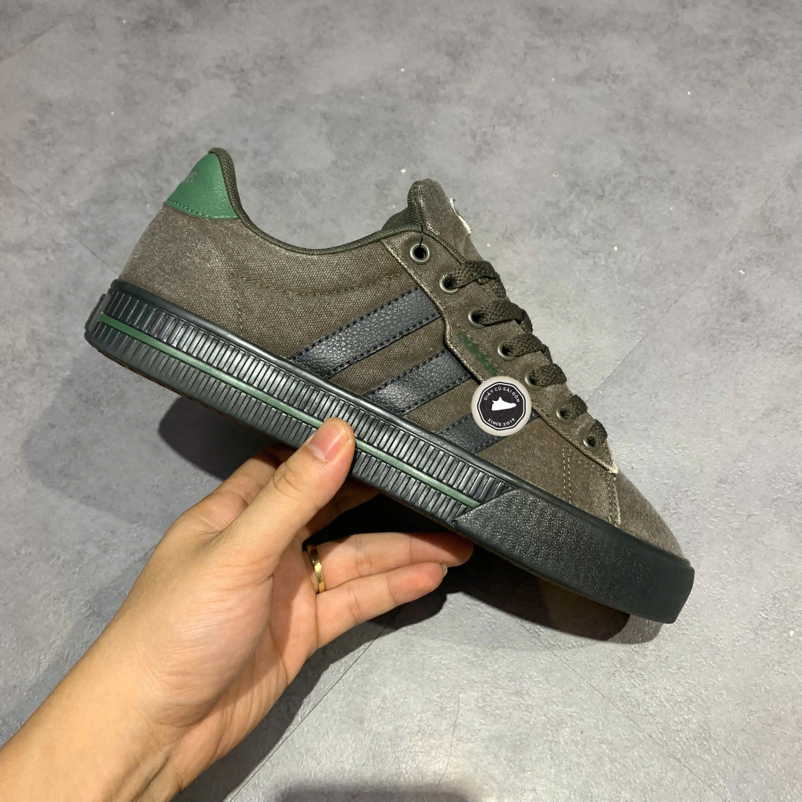 Giày 2hand Footwear Daily 3.0 Green GY2245 SIZE 40 PVN17749
