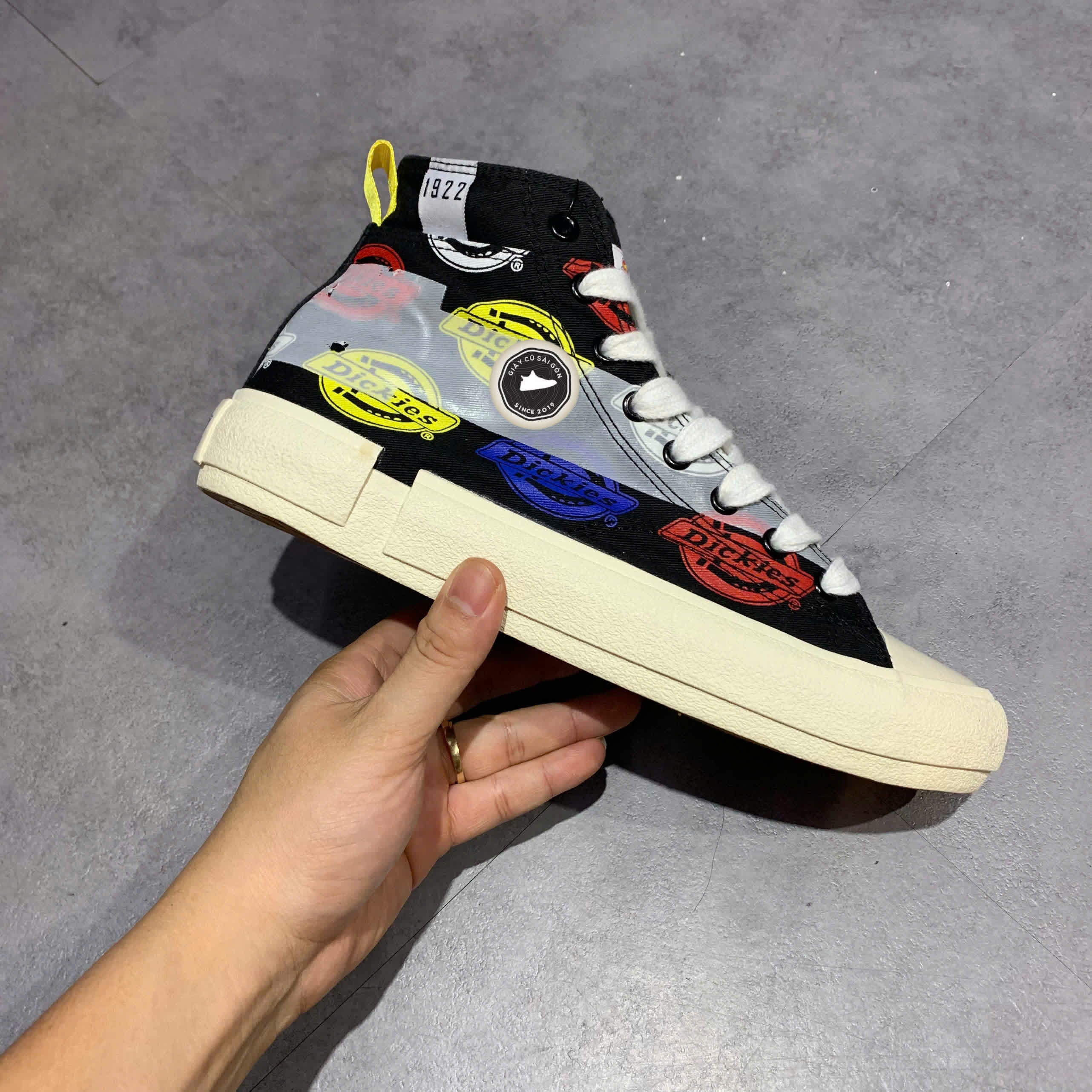 GIÀY 2HAND  DICKIES LOGO SIZE 41 PVN17764
