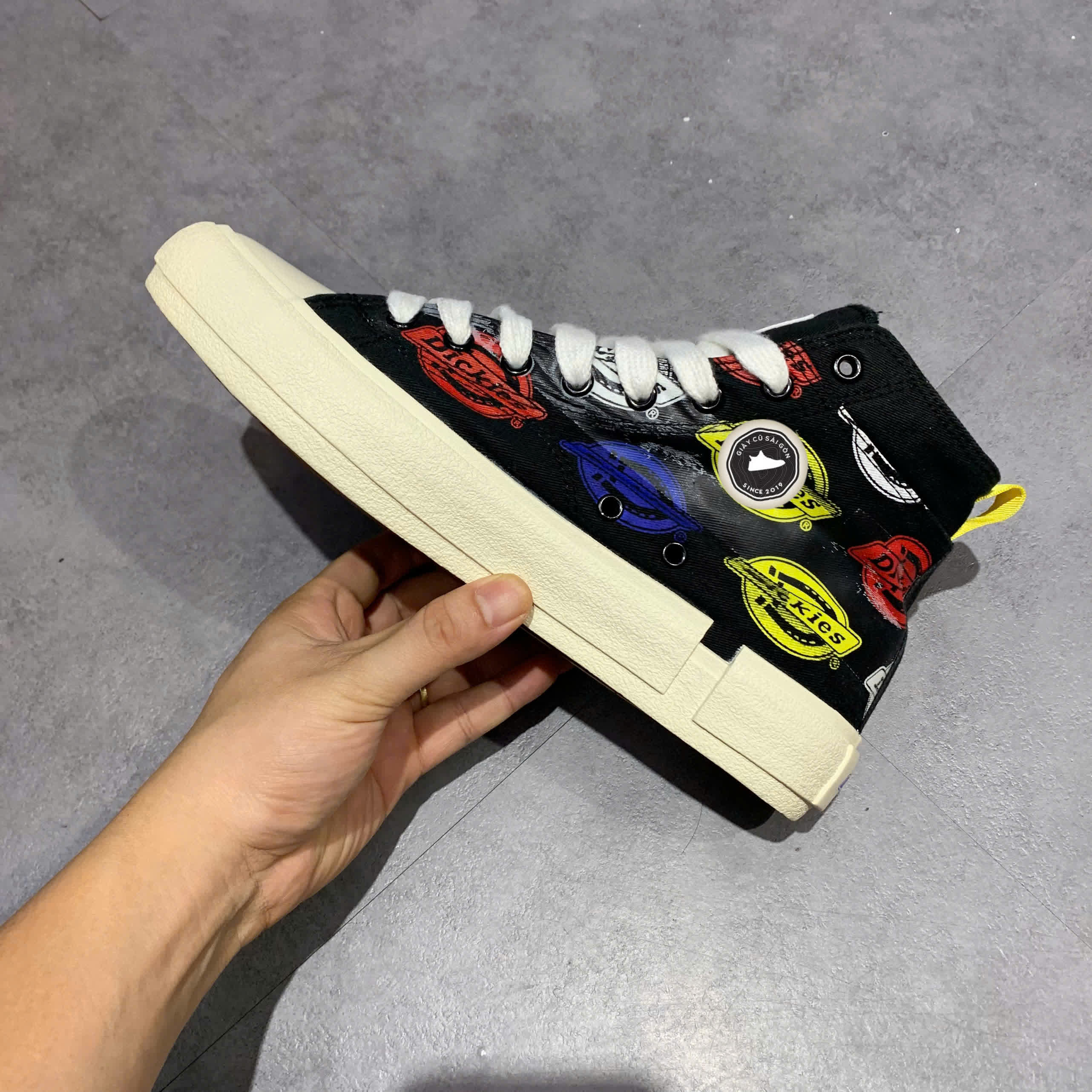 GIÀY 2HAND  DICKIES LOGO SIZE 41 PVN17764