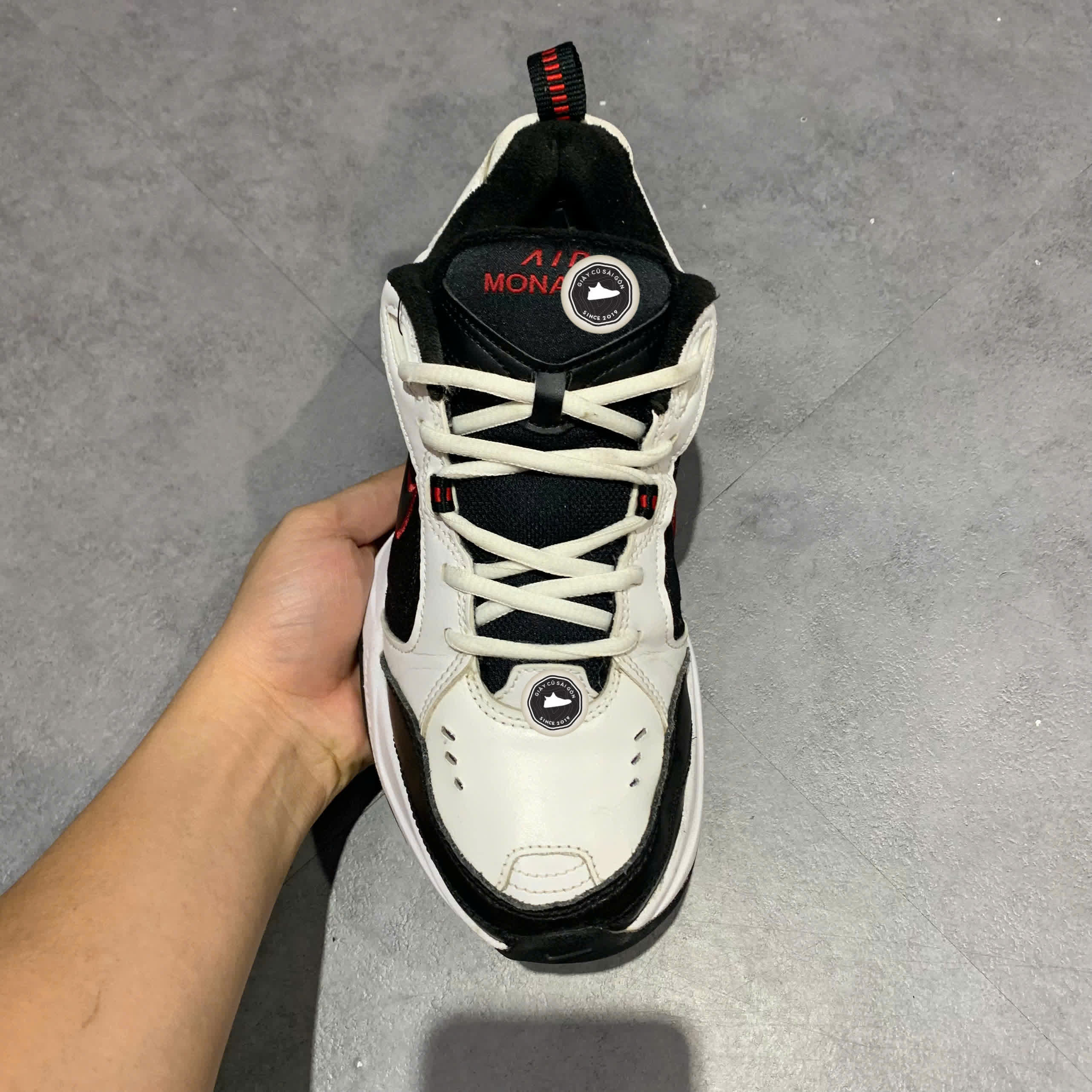 Giày 2hand Monarch IV 'White Black Red' 415445-101 SIZE 40 PVN17724