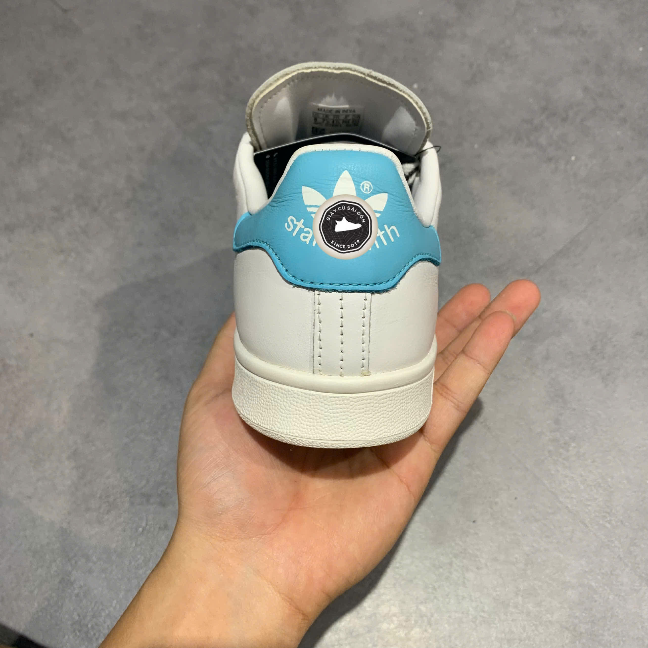 GIÀY 2HAND Stan Smith 'White Blue Glow' EF4480 SIZE 41 1/3 PVN17771