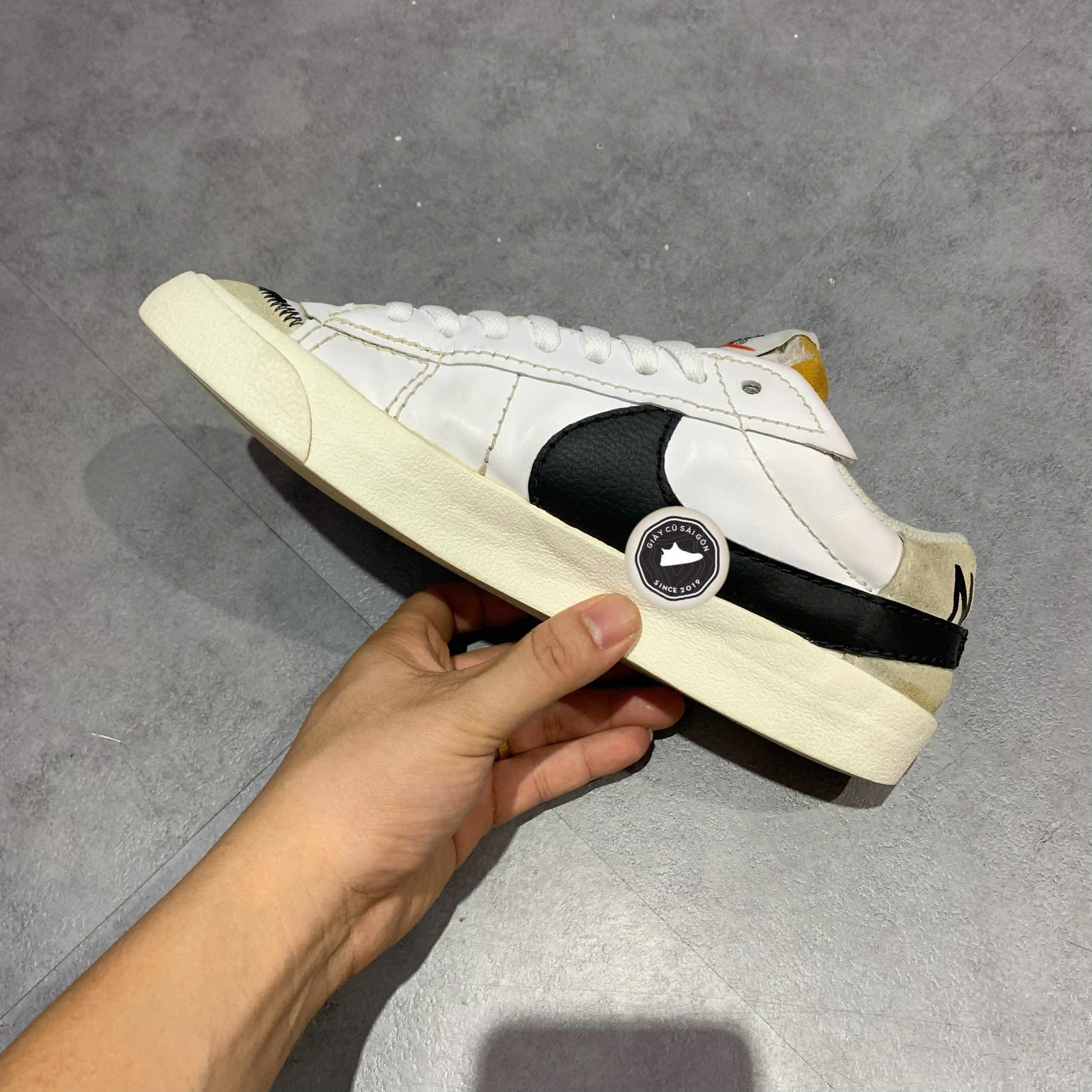 Giày 2hand 77 Jumbo 'White Black' DN2158-101 SIZE 41 PVN17645