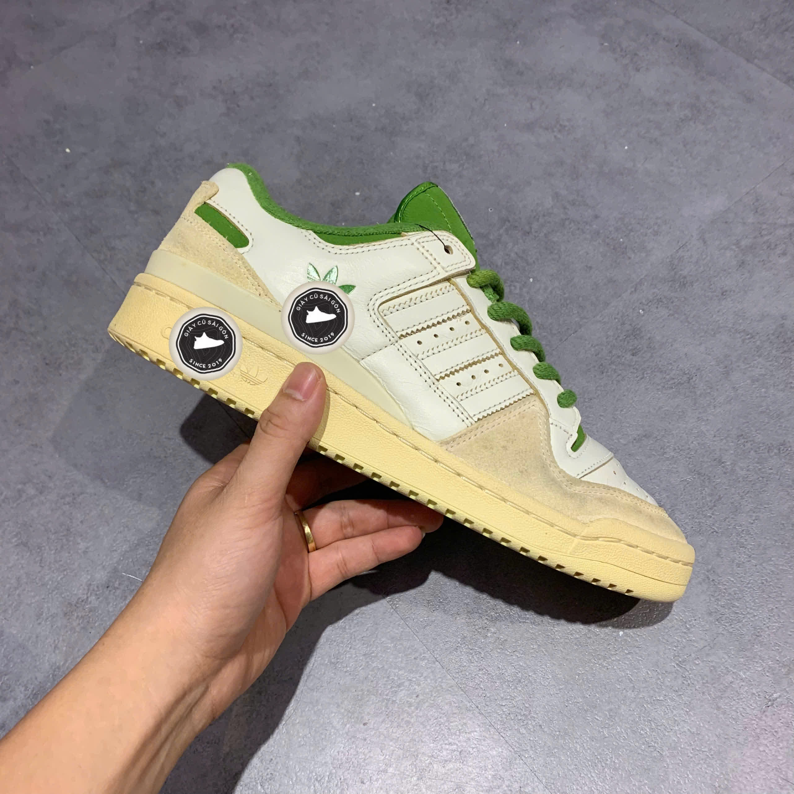 GIÀY 2HAND Forum 84 Low Classic 'Vintage Green' FZ6296  SIZE 42 2/3 PVN17705