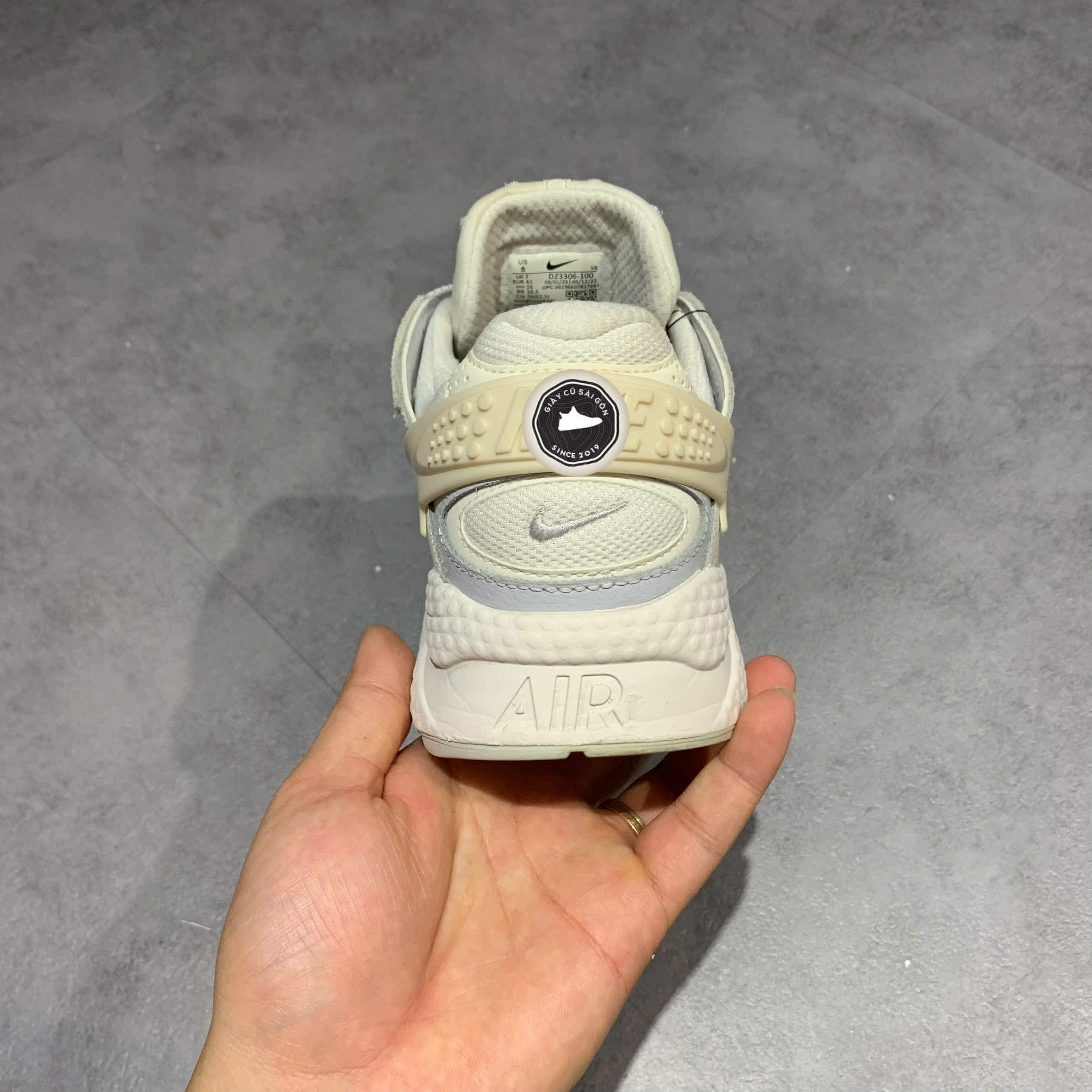 GIÀY 2HAND Huarache Runner ‘White Platinum’ DZ3306-100 SIZE 41 PVN17770