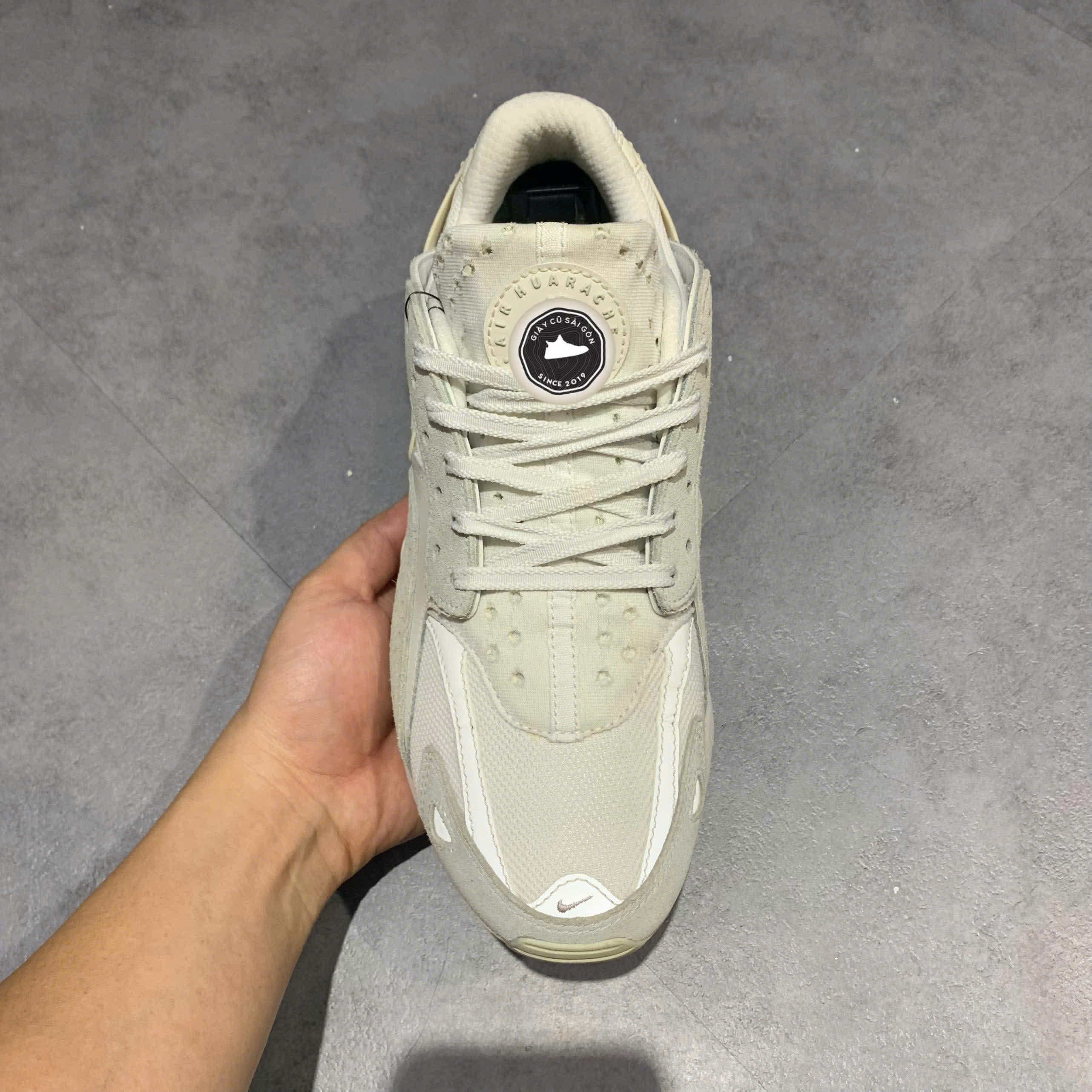 GIÀY 2HAND Huarache Runner ‘White Platinum’ DZ3306-100 SIZE 41 PVN17770